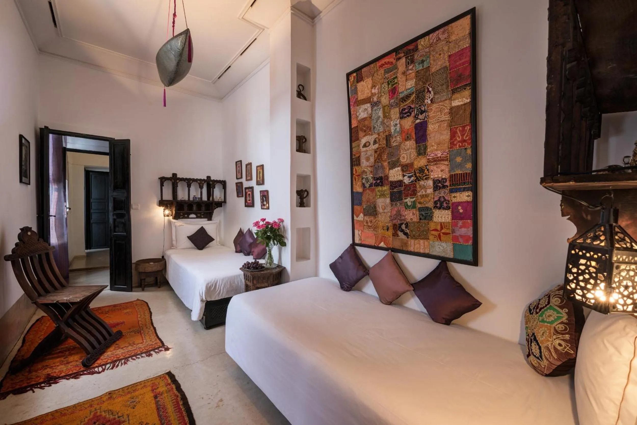 Bedroom, Bed in Riad Azzar