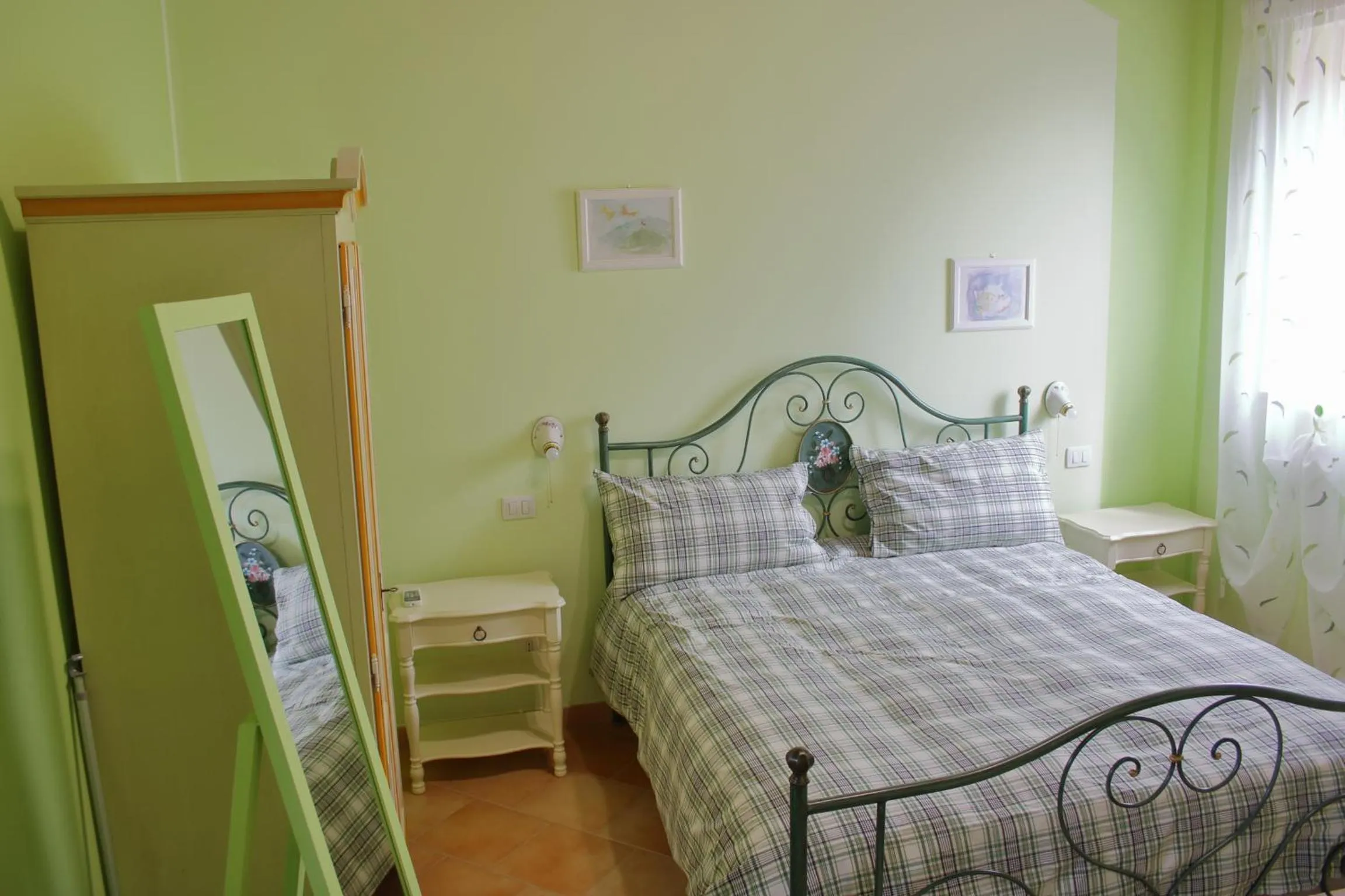 Photo of the whole room, Bed in Alla Bigattiera