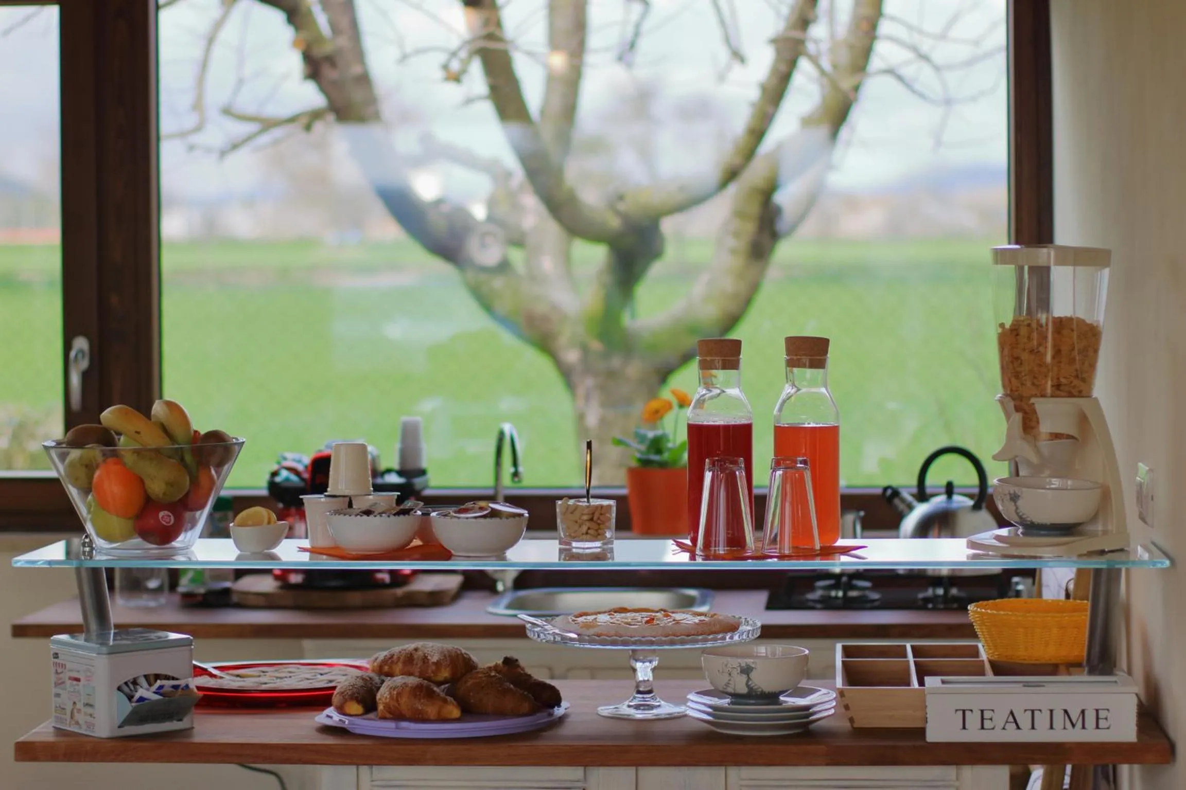 Italian breakfast in Alla Bigattiera