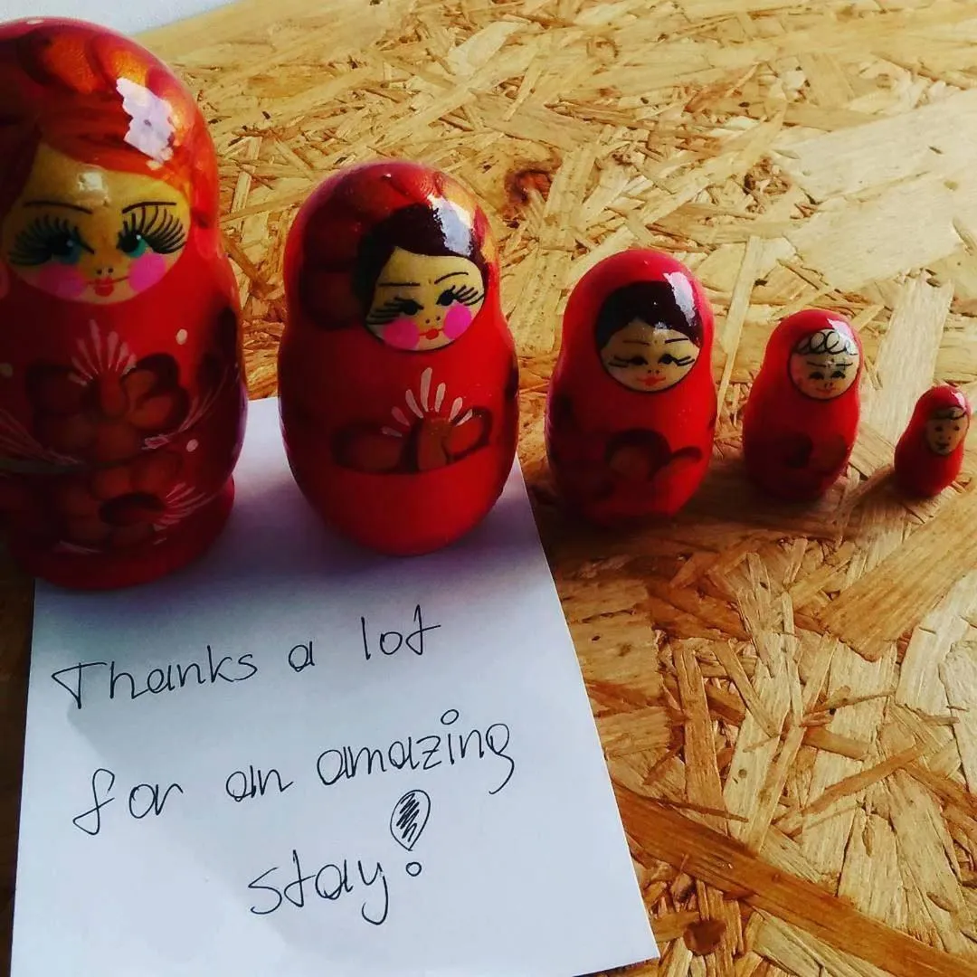 Time of day in Base Inn Komagome Tokyo