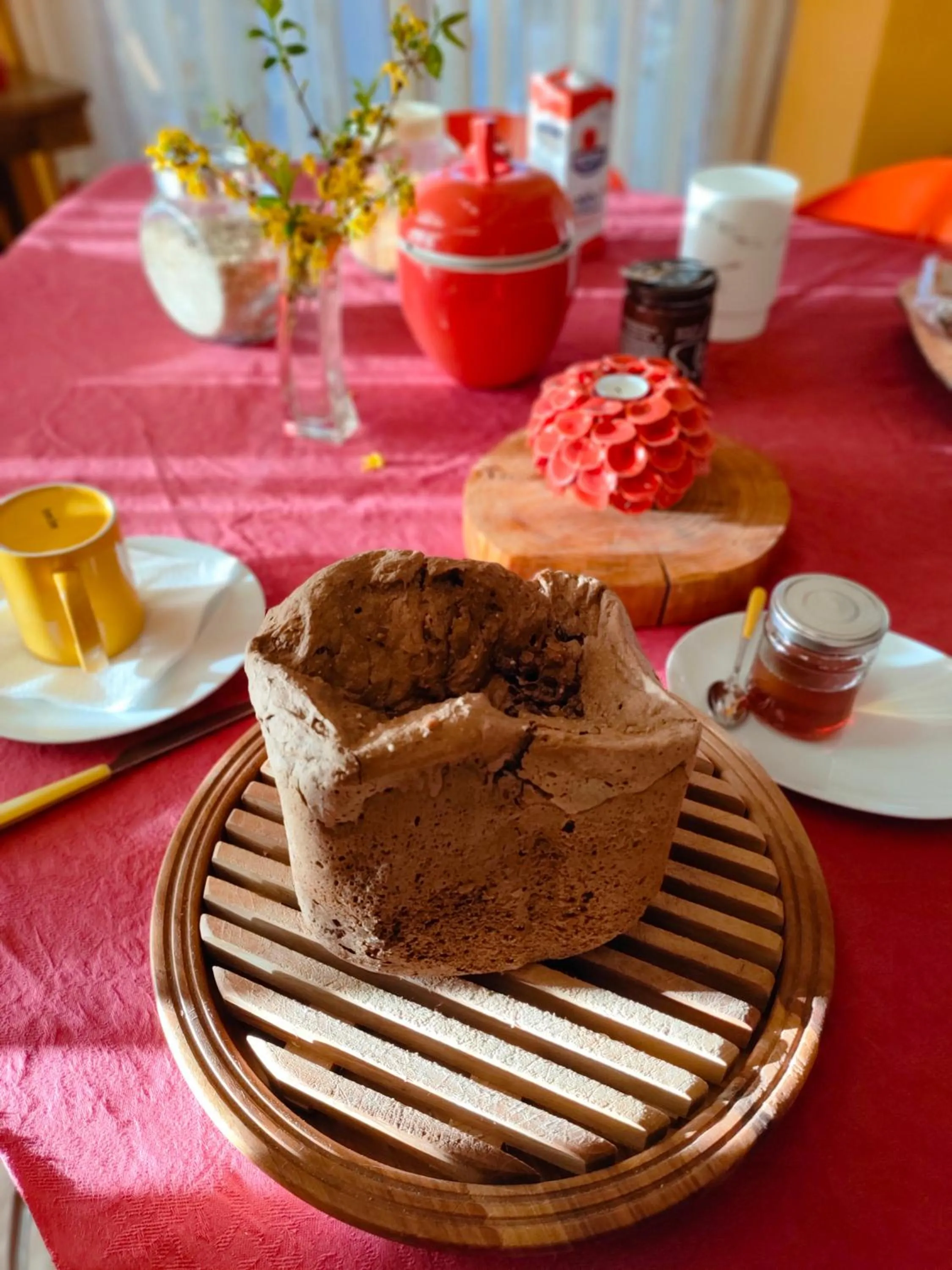 Continental breakfast in B&B Villa Claudia