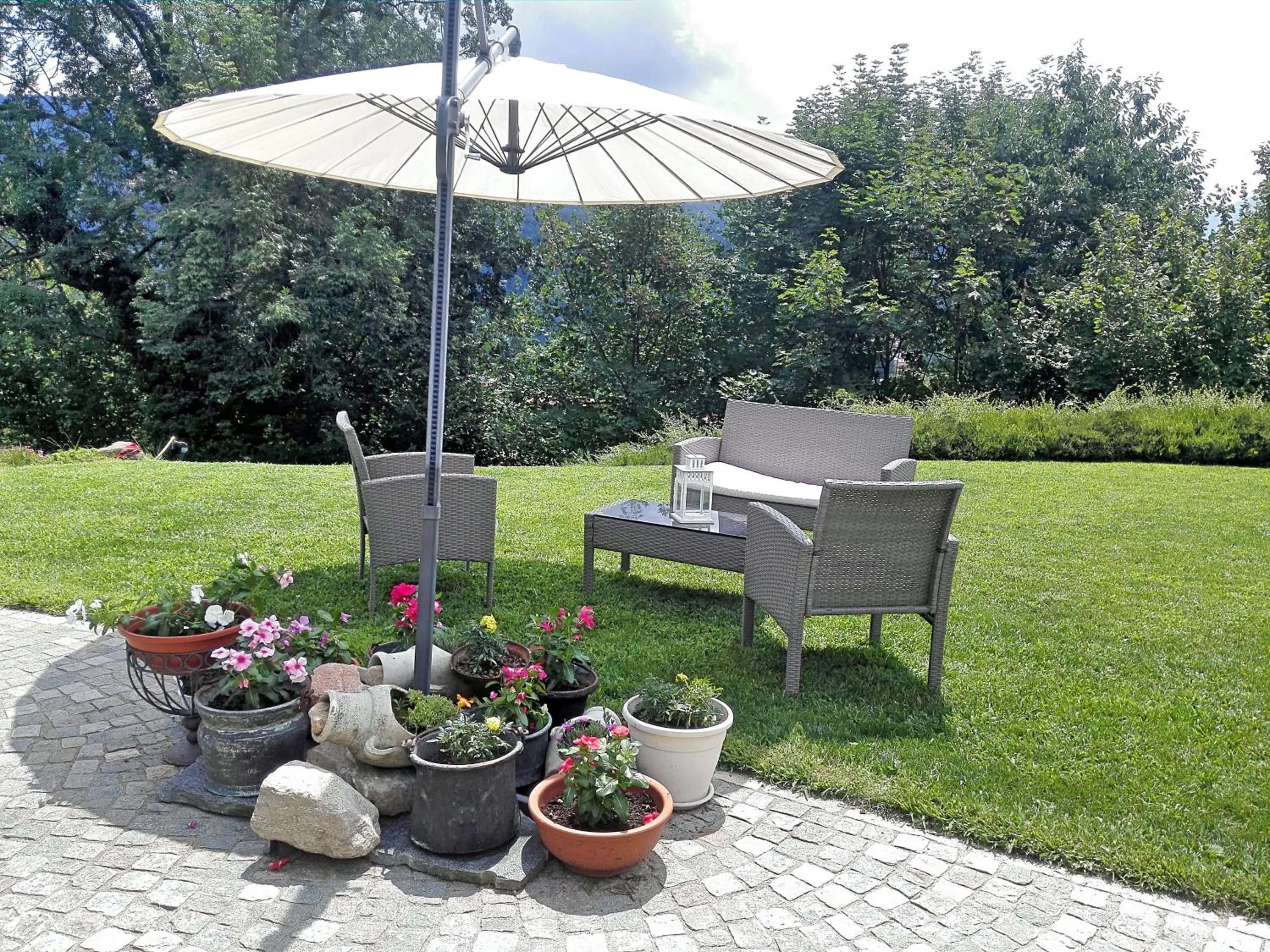 Garden in B&B Villa Claudia