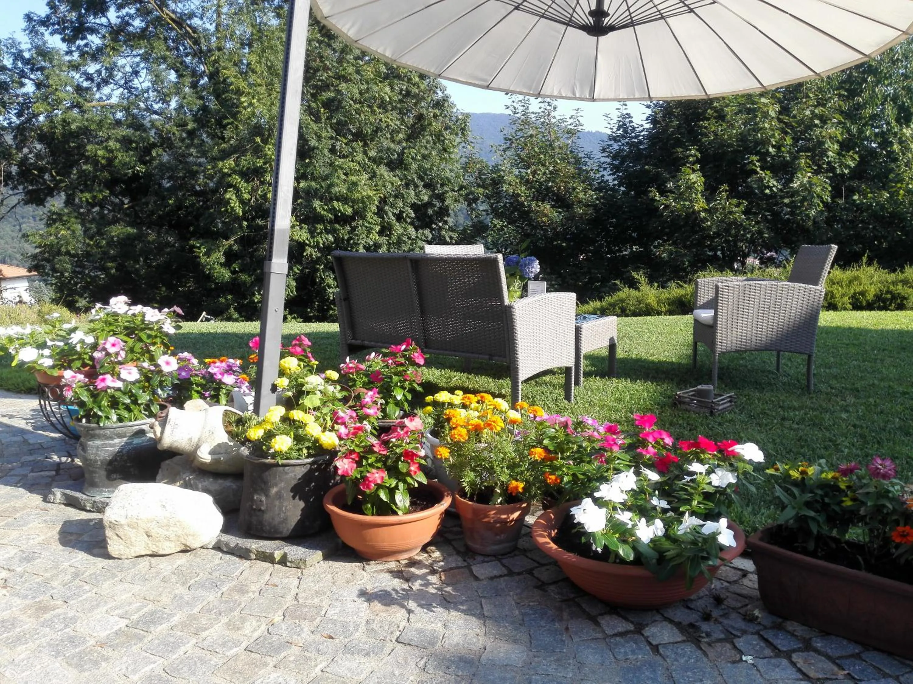 Garden in B&B Villa Claudia