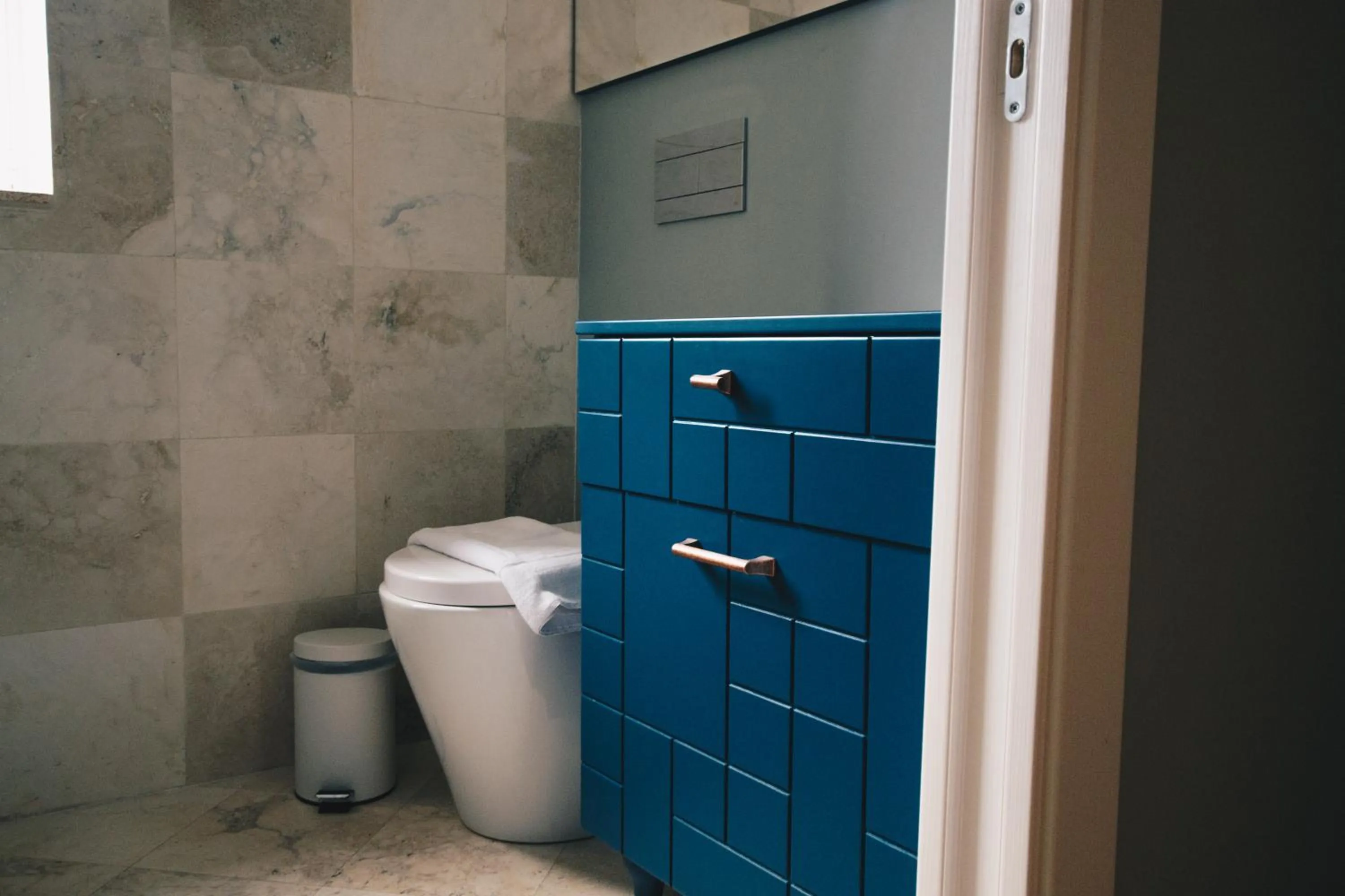 Bathroom in Sally Port Suites