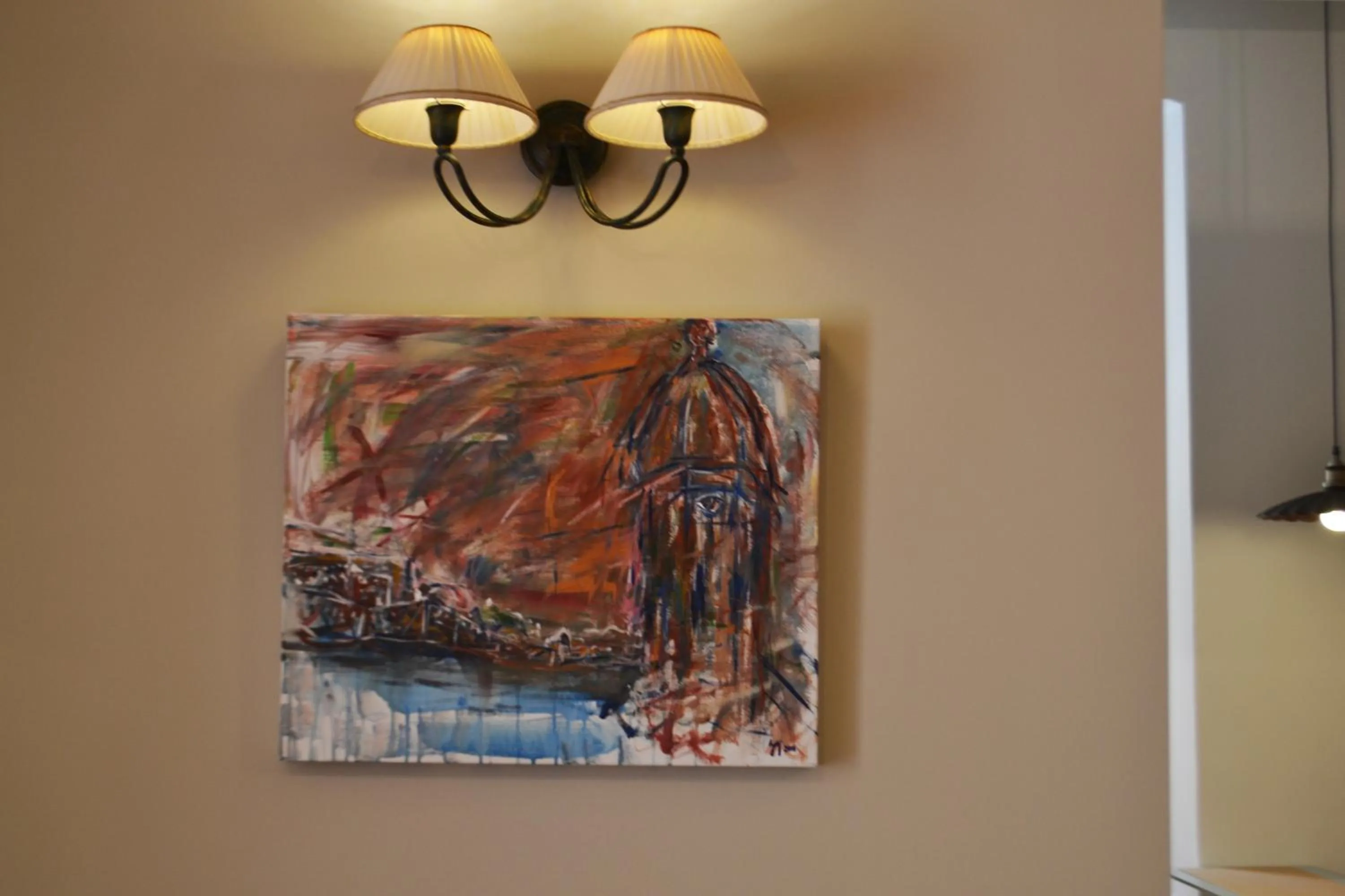 Decorative detail in Sally Port Suites