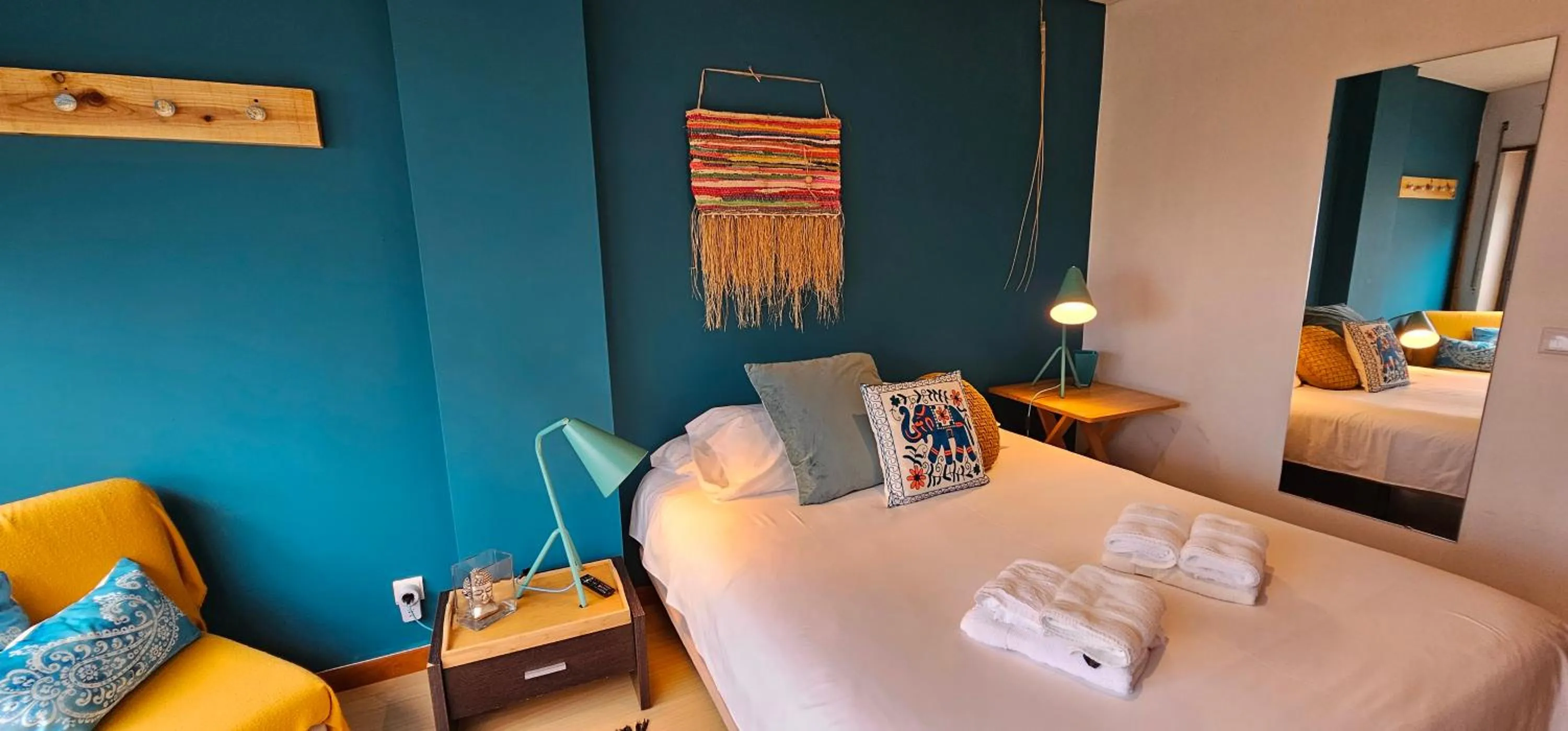 Bedroom, Bed in epicenter LAGOA