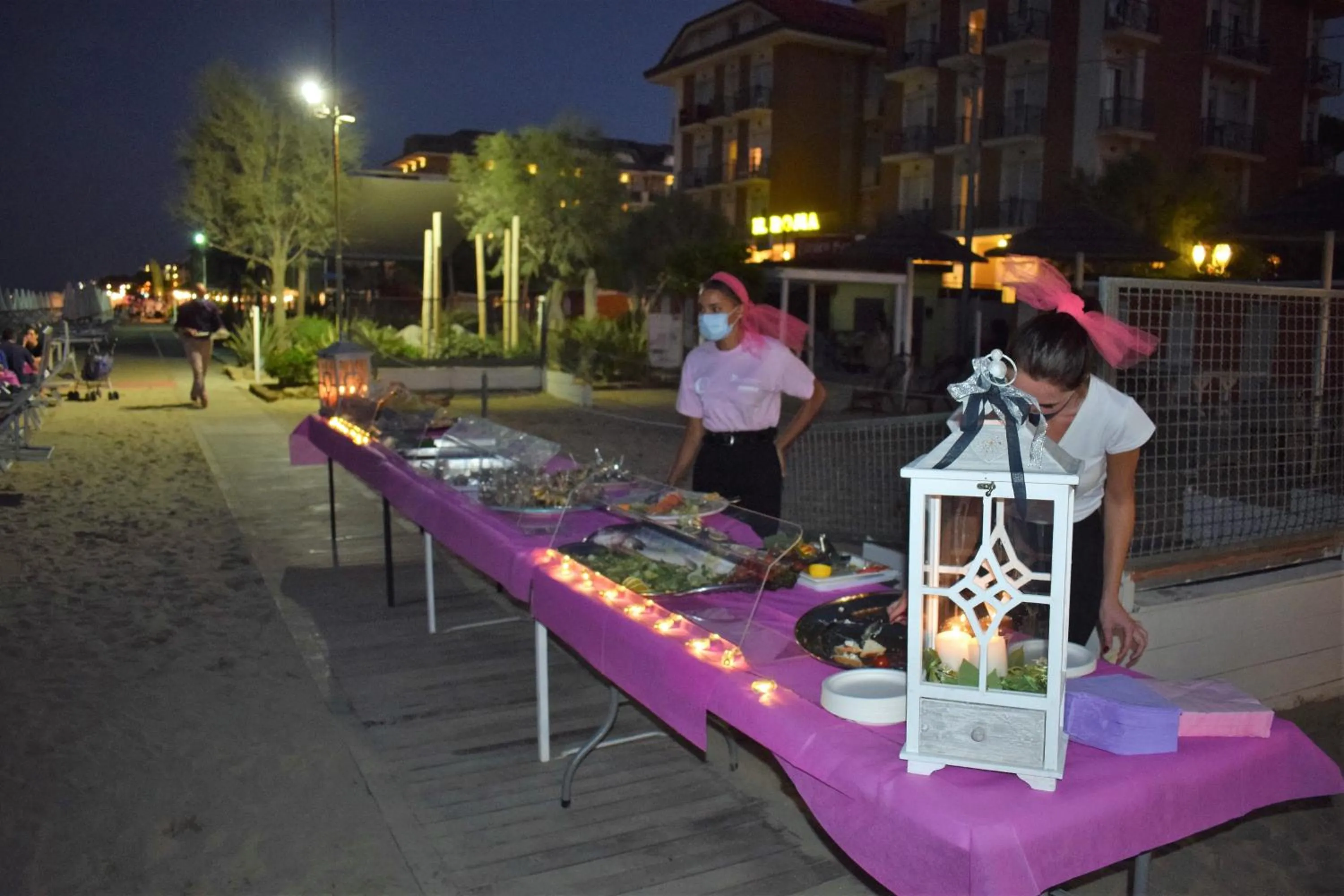 Evening entertainment in Hotel Adria