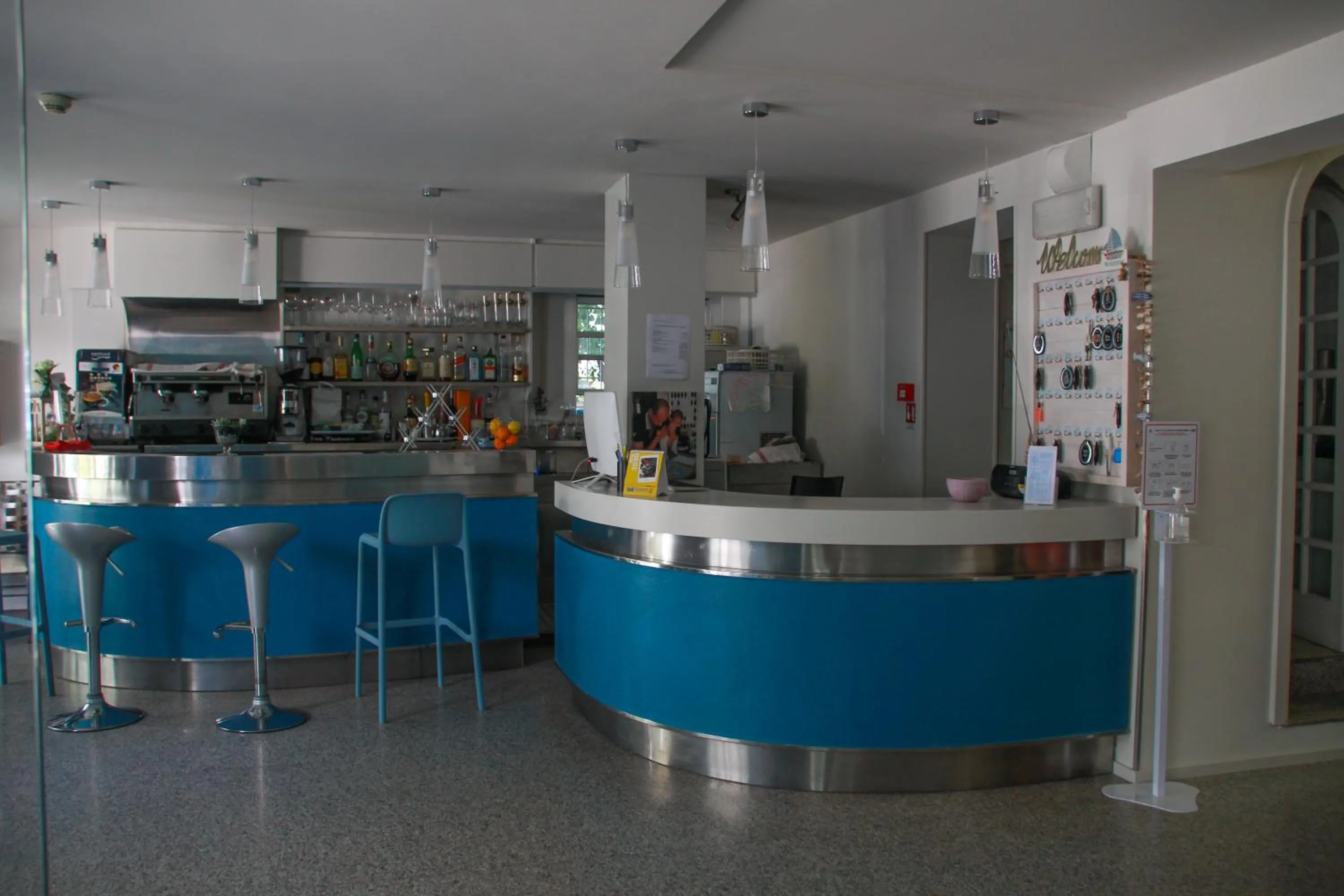 Lobby or reception in Hotel Adria