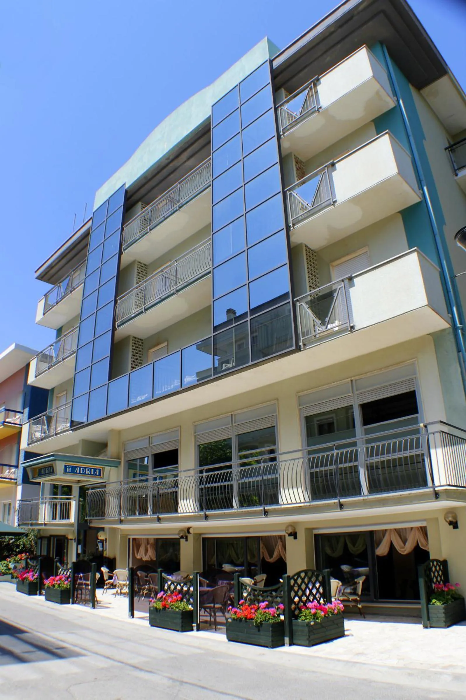 Property building in Hotel Adria
