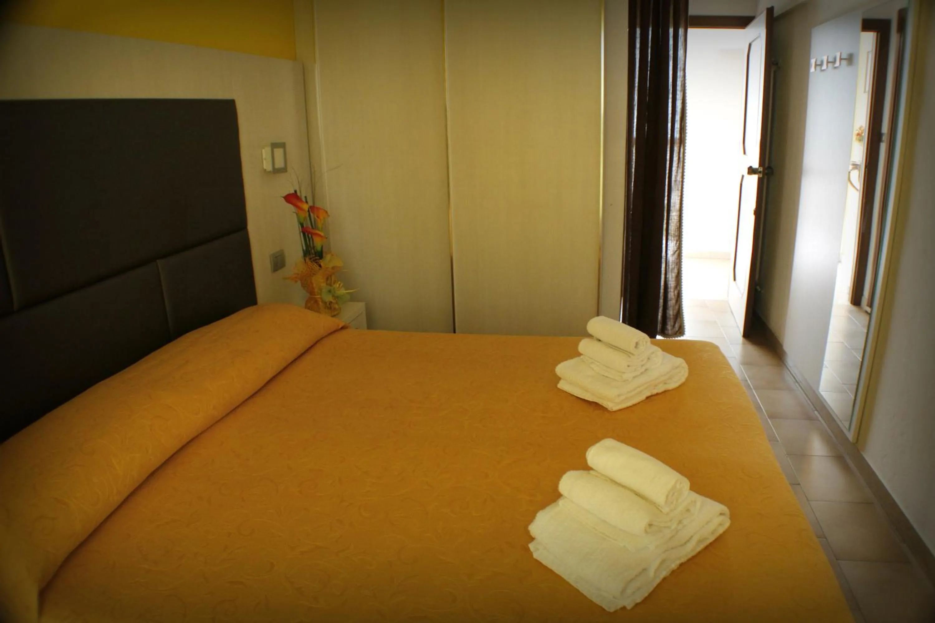 Bedroom, Bed in Hotel Adria
