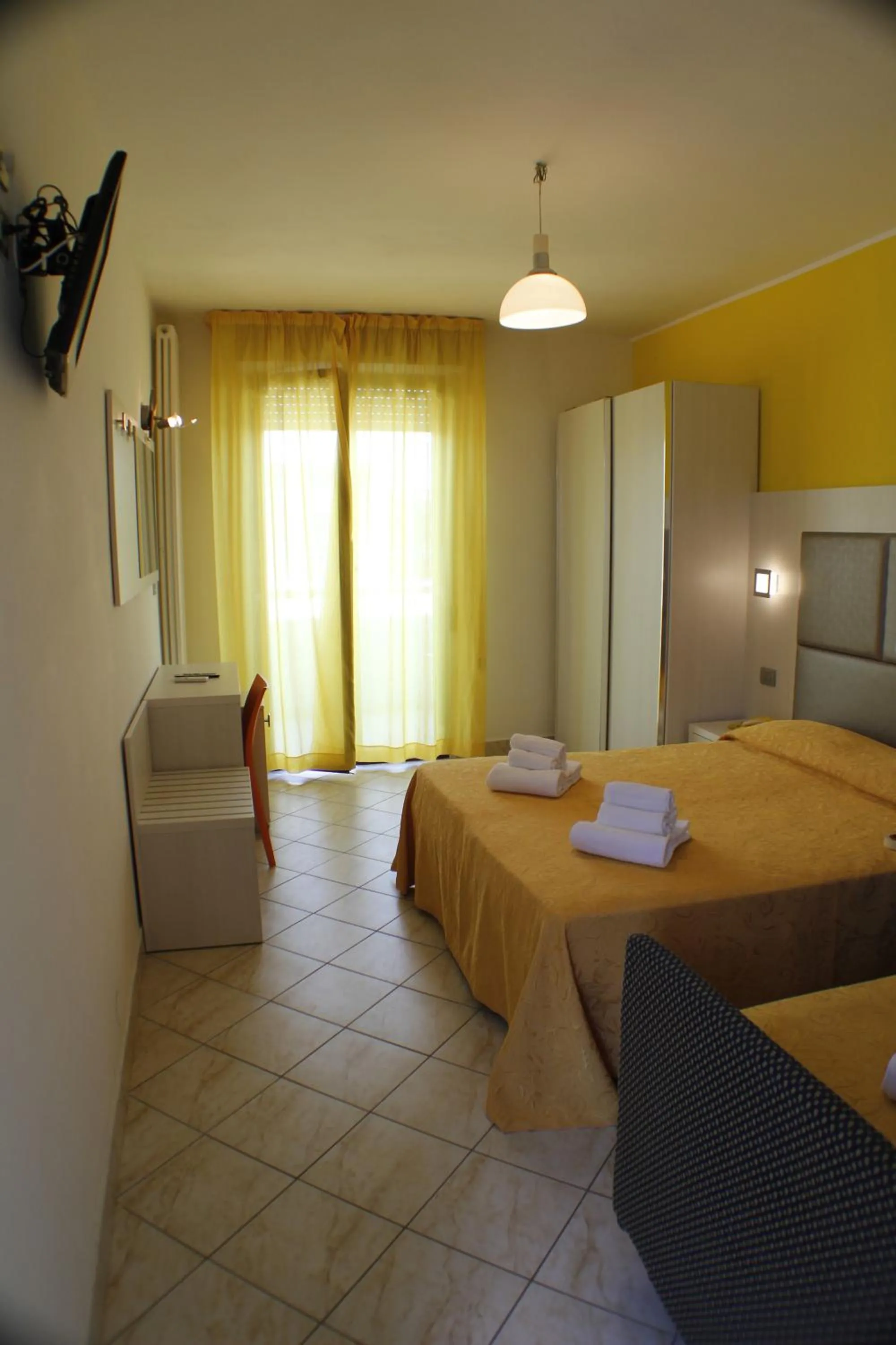 Bedroom, Bed in Hotel Adria