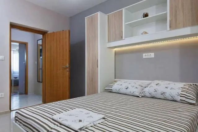 Bed in Apartments Romantica