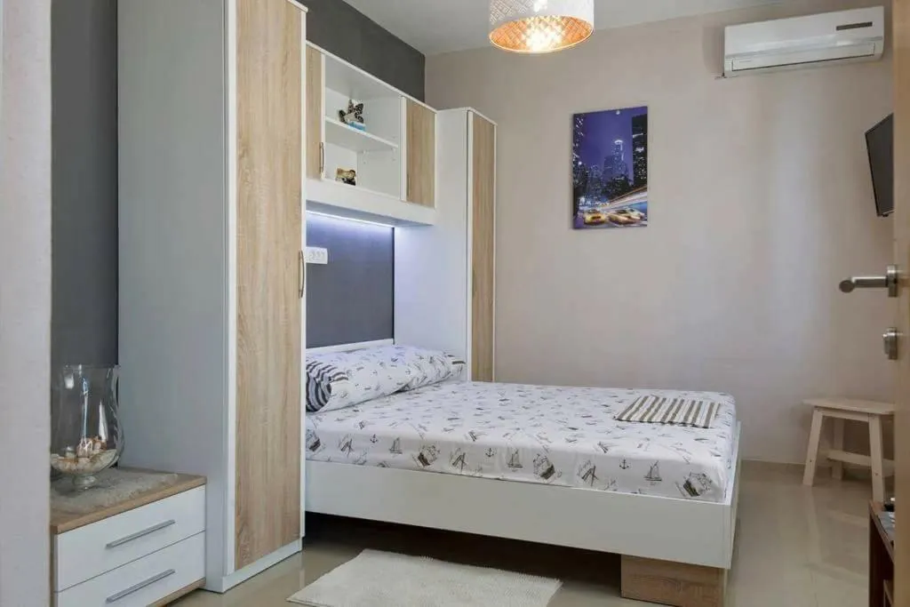 Bed in Apartments Romantica
