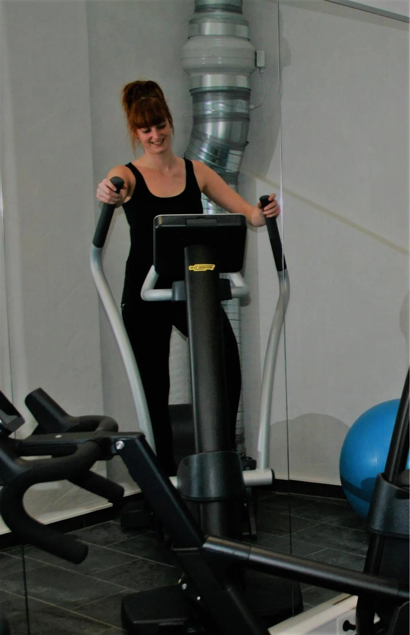 Fitness centre/facilities in Logis Gourmet & Relax Wellness Hotel De La Sure