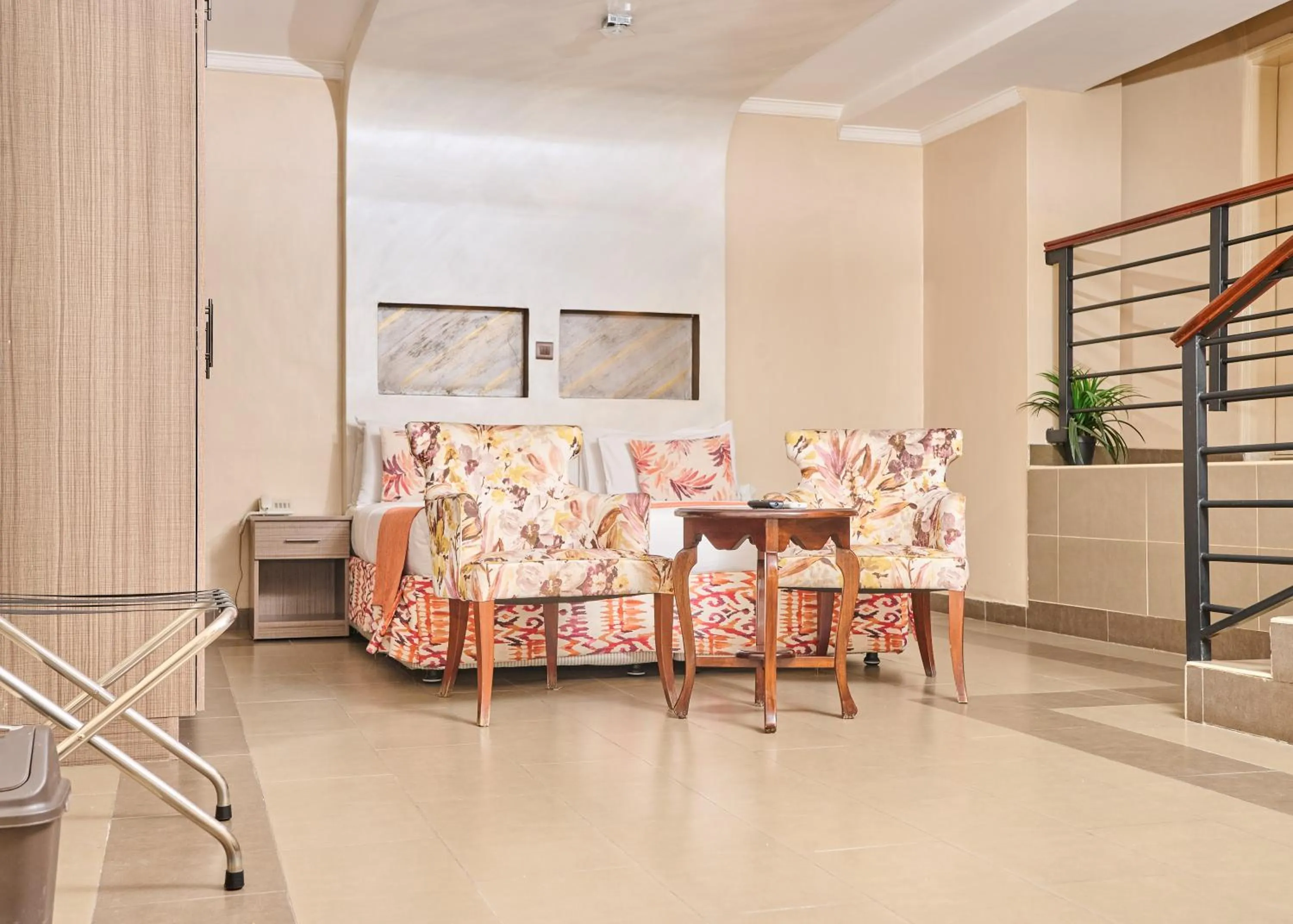 Bed in Hotel Waterbuck