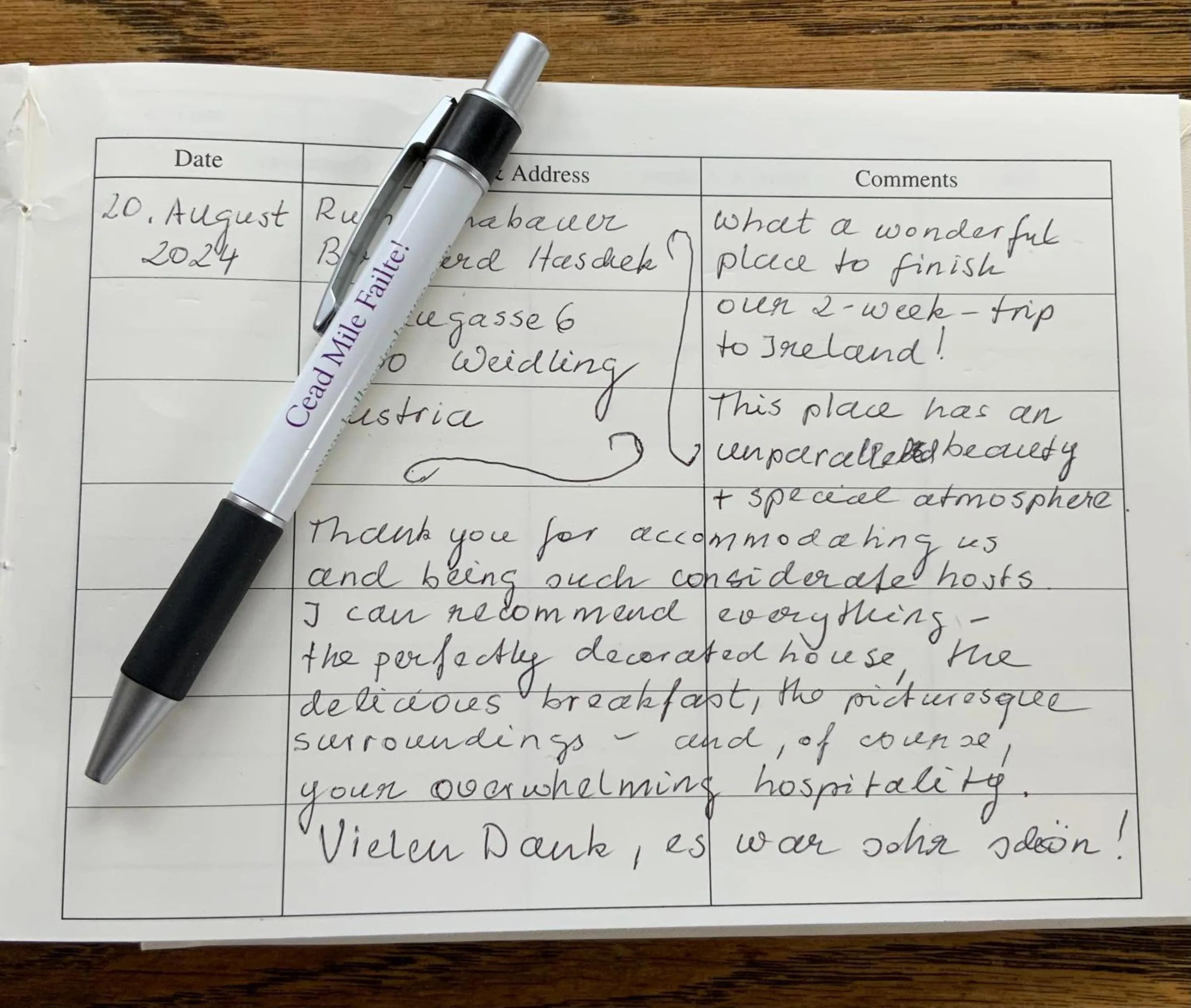 Summer in BallyCairn House