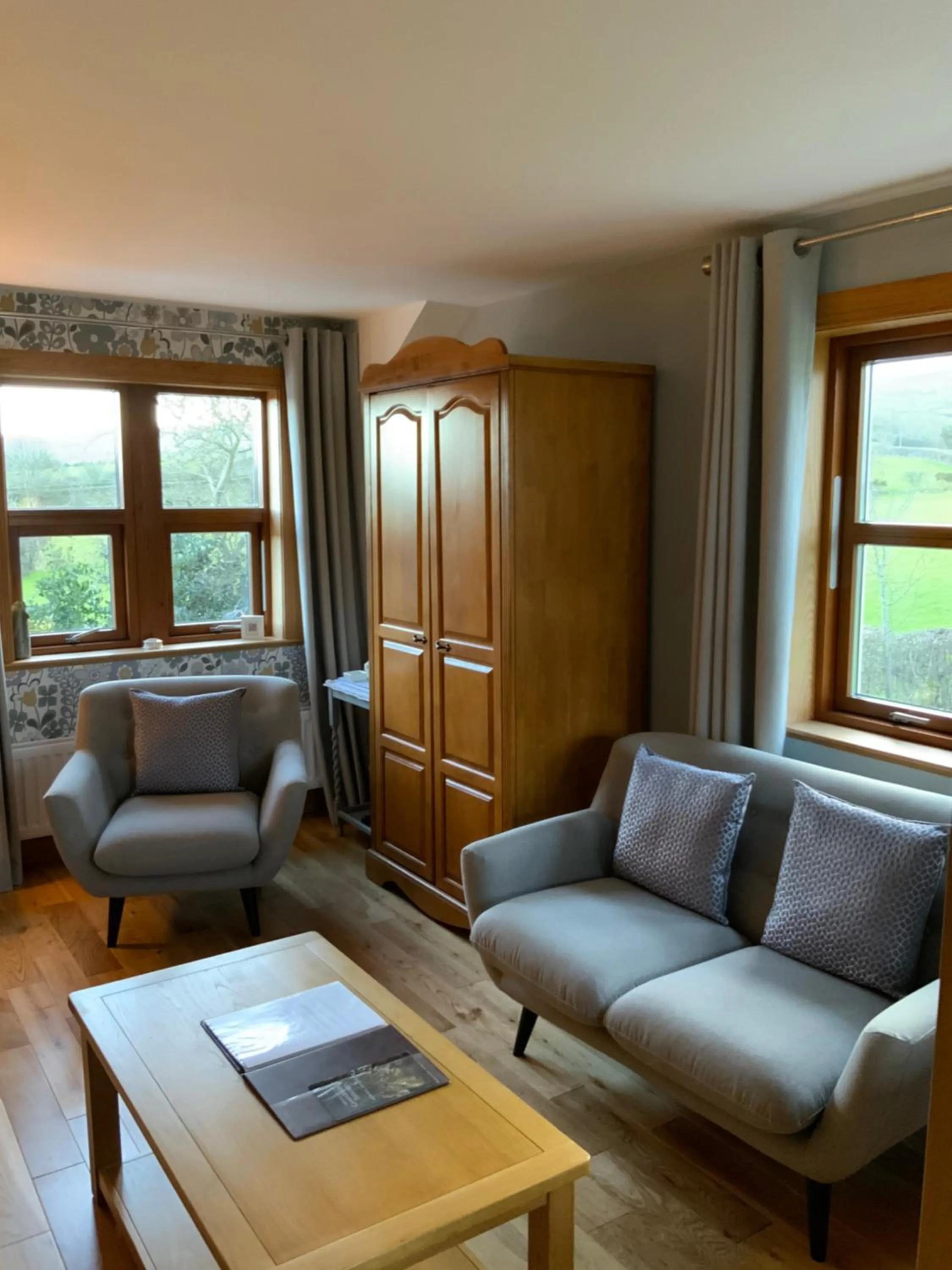 Seating area in BallyCairn House