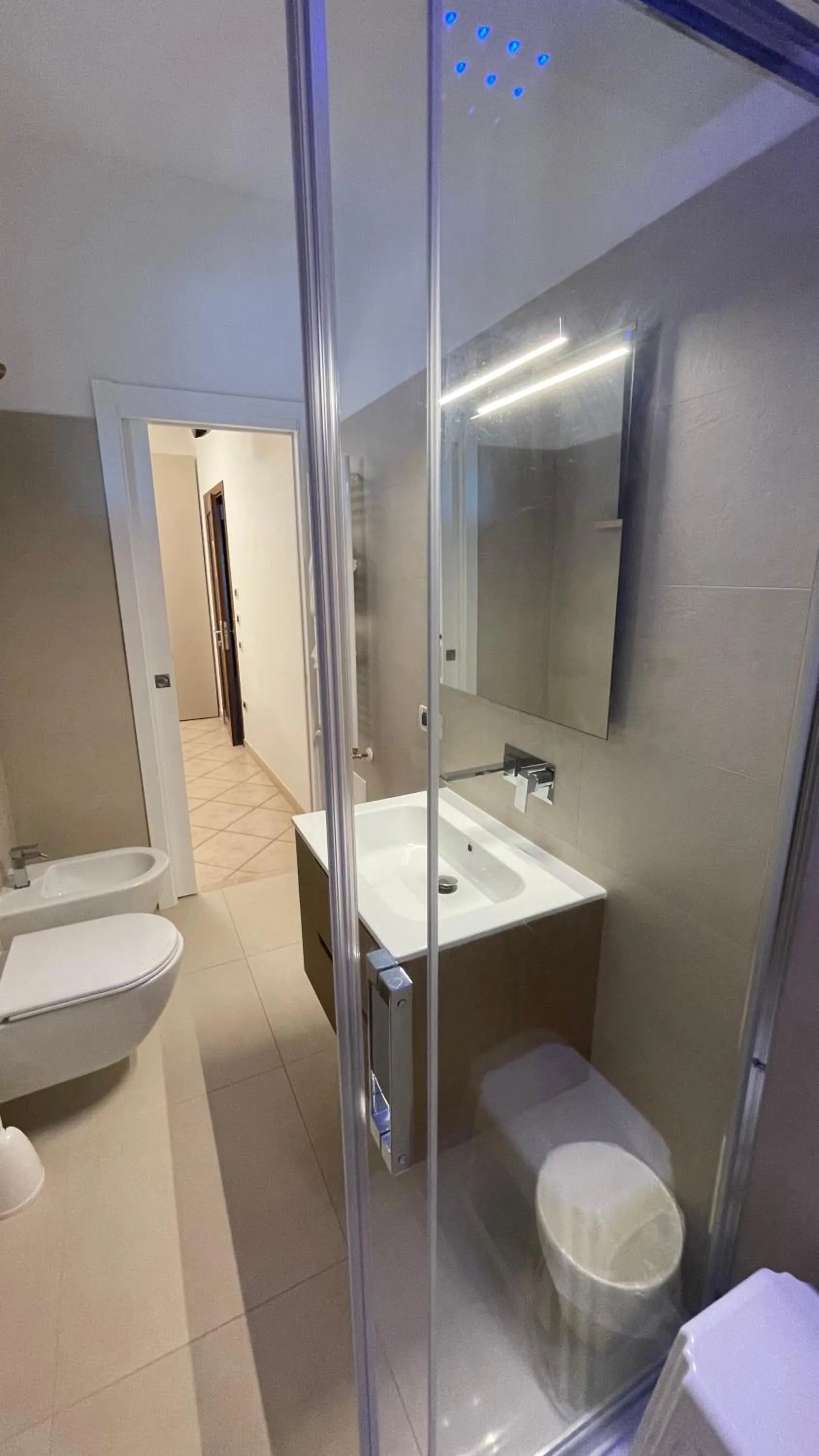 Bathroom in Hotel Boschetto