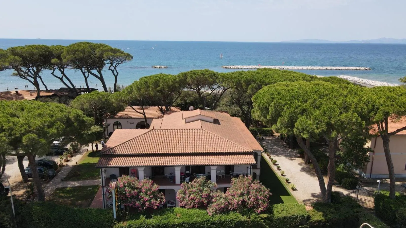 Bird's eye view in Hotel Boschetto
