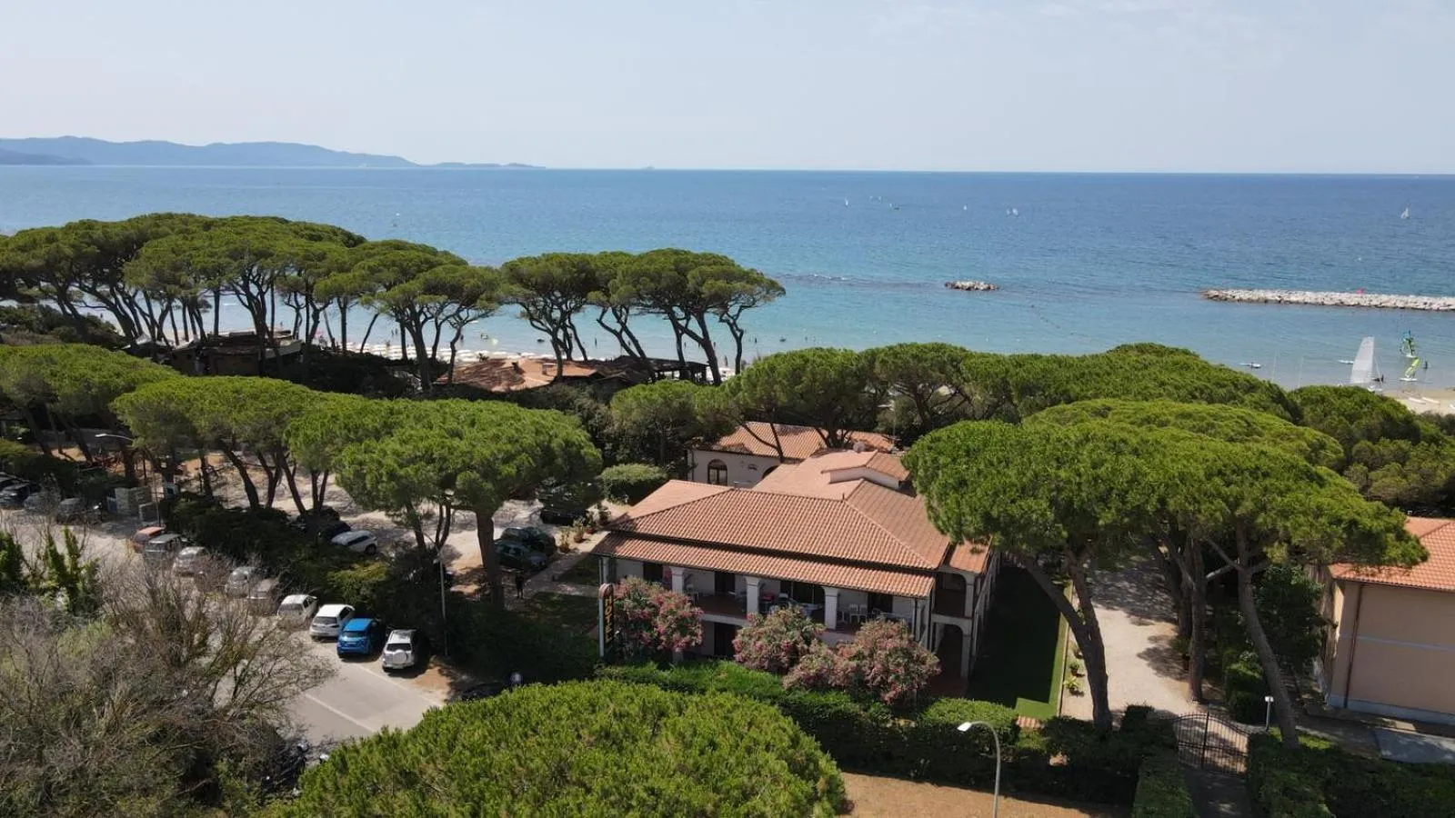 Natural landscape in Hotel Boschetto