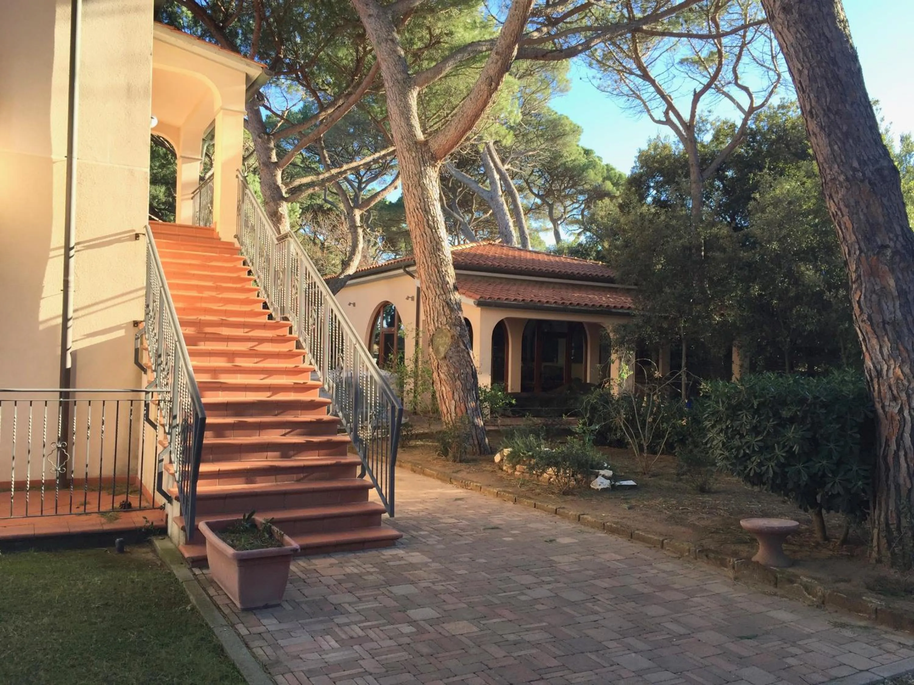 Patio in Hotel Boschetto