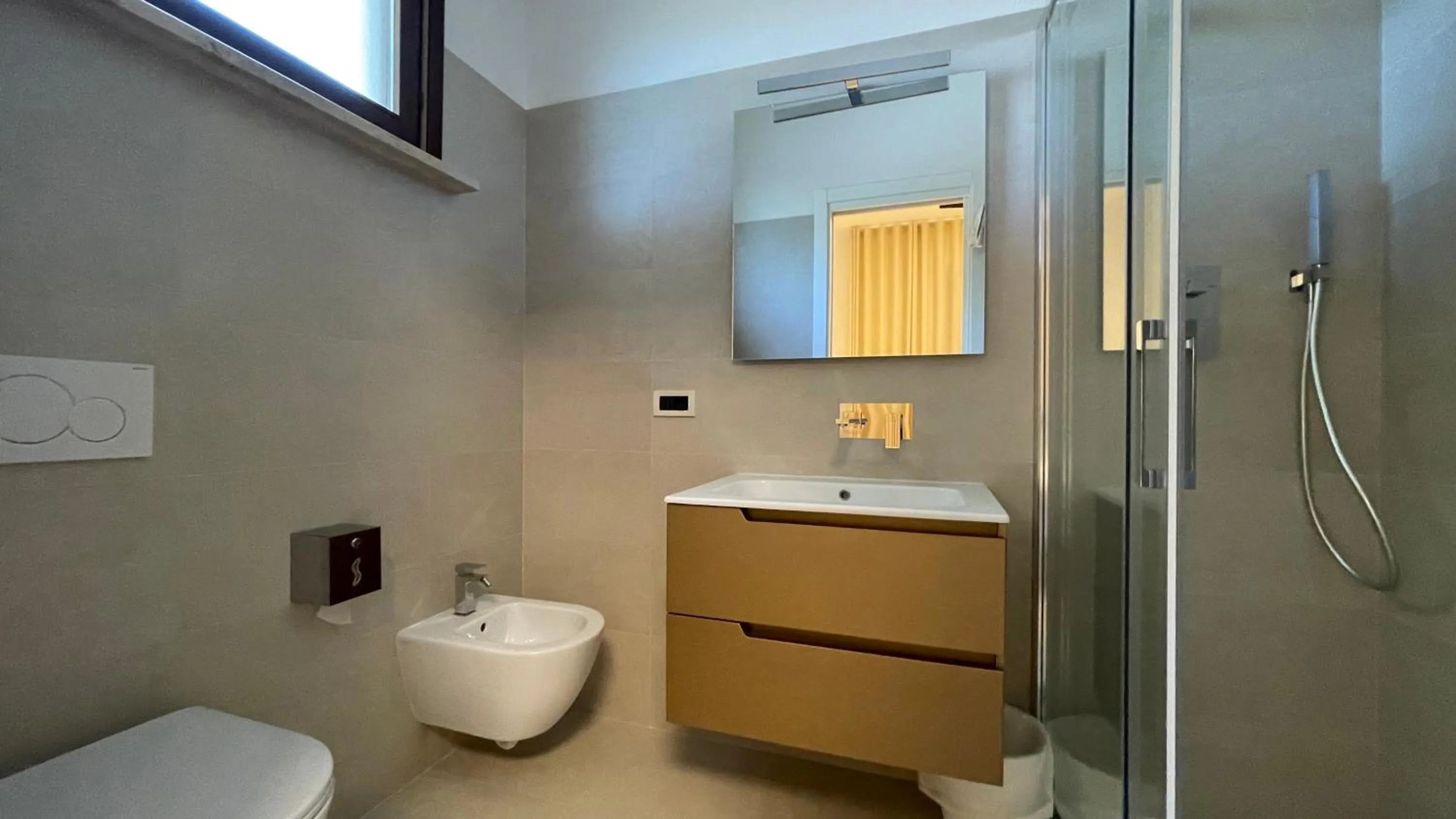 Bathroom in Hotel Boschetto