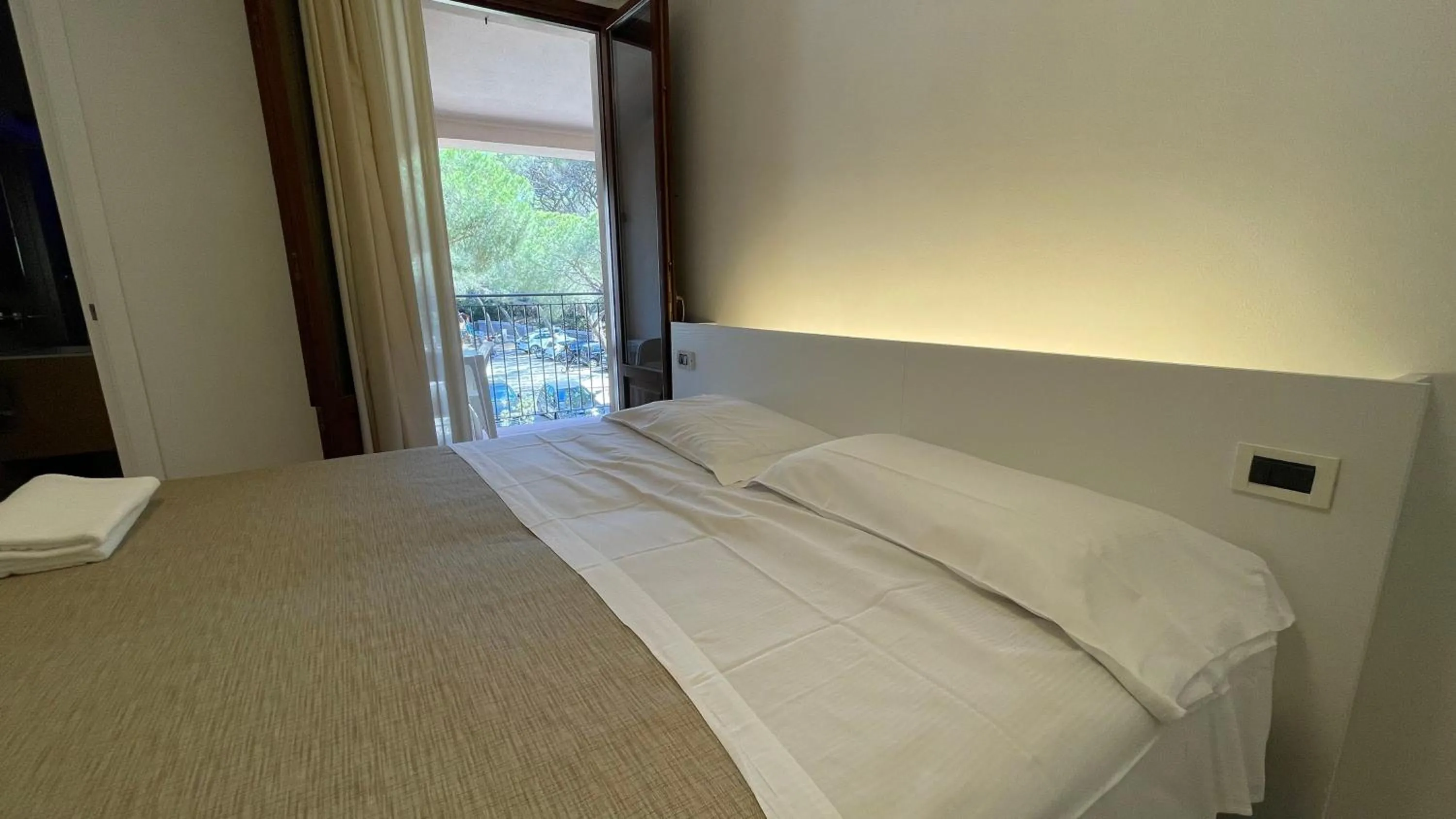 Bed in Hotel Boschetto