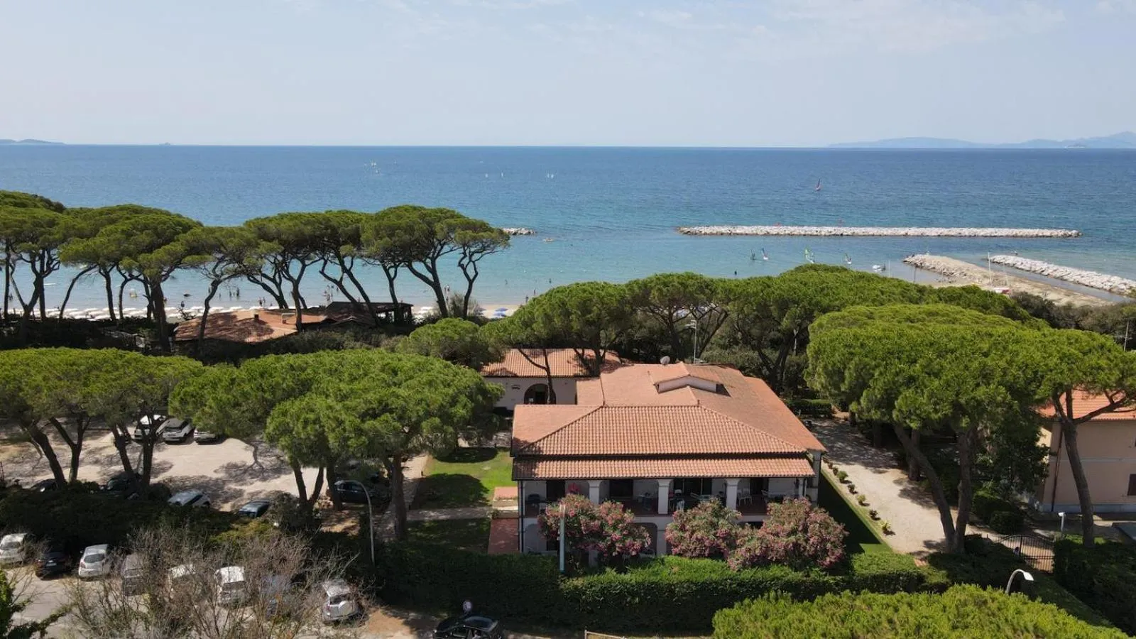 Bird's eye view in Hotel Boschetto
