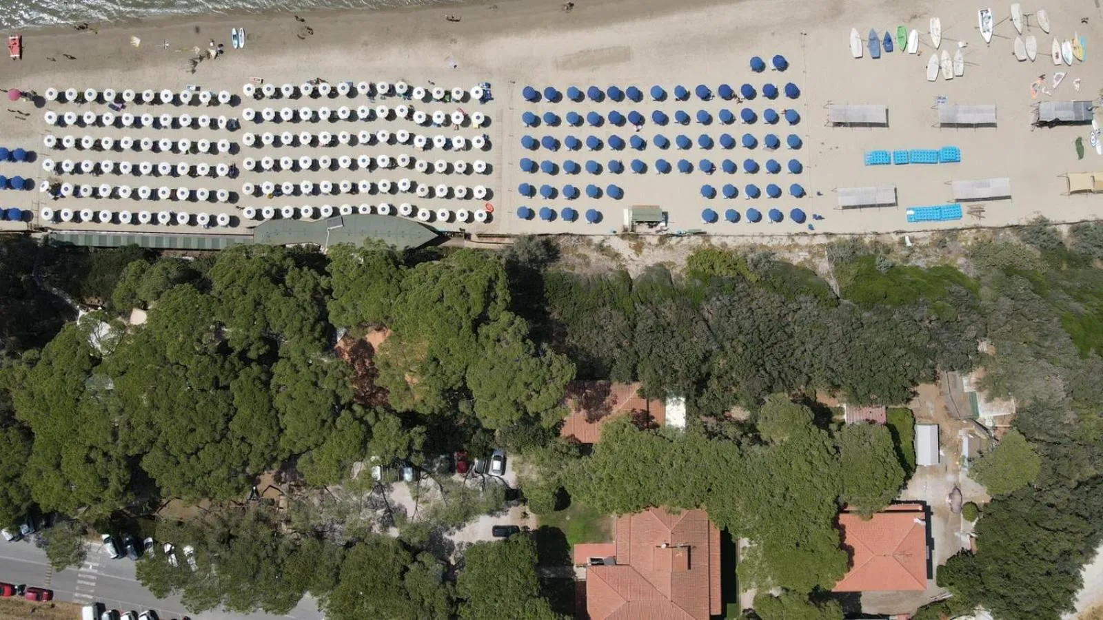 Bird's eye view in Hotel Boschetto
