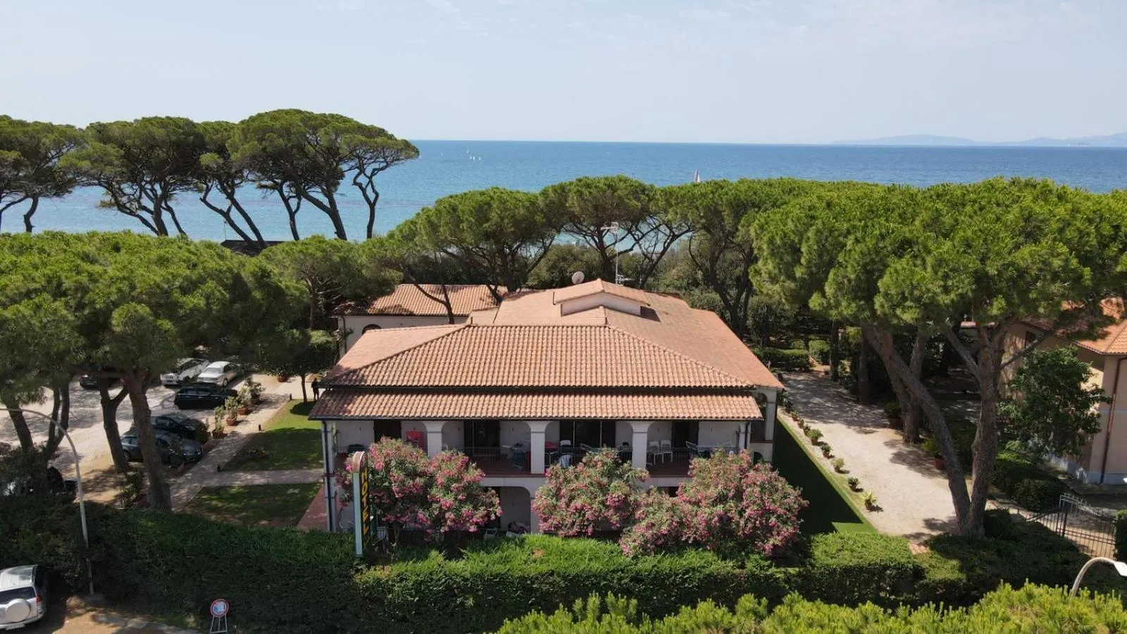 Bird's eye view in Hotel Boschetto