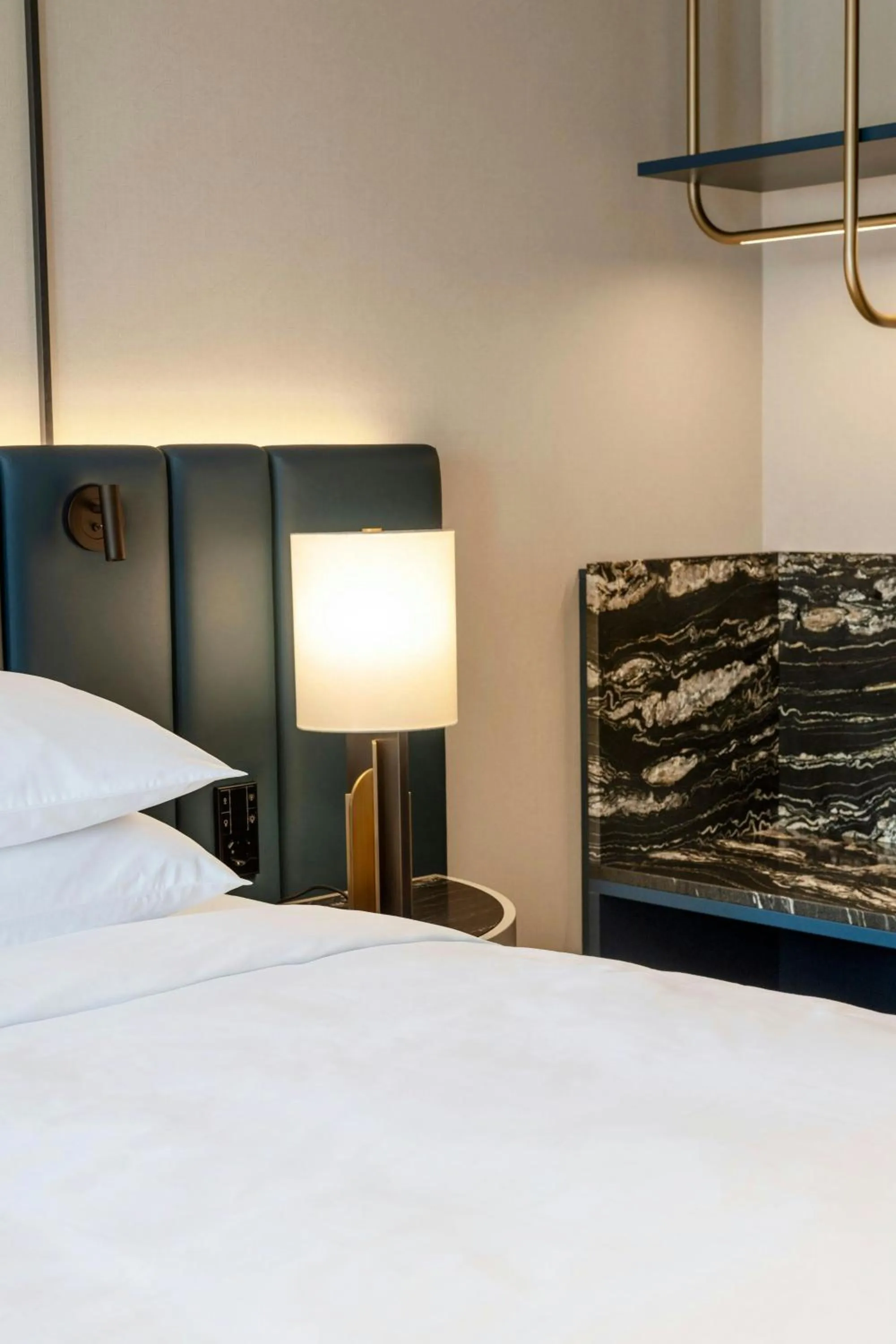 Photo of the whole room, Bed in Luxembourg Marriott Hotel Alfa