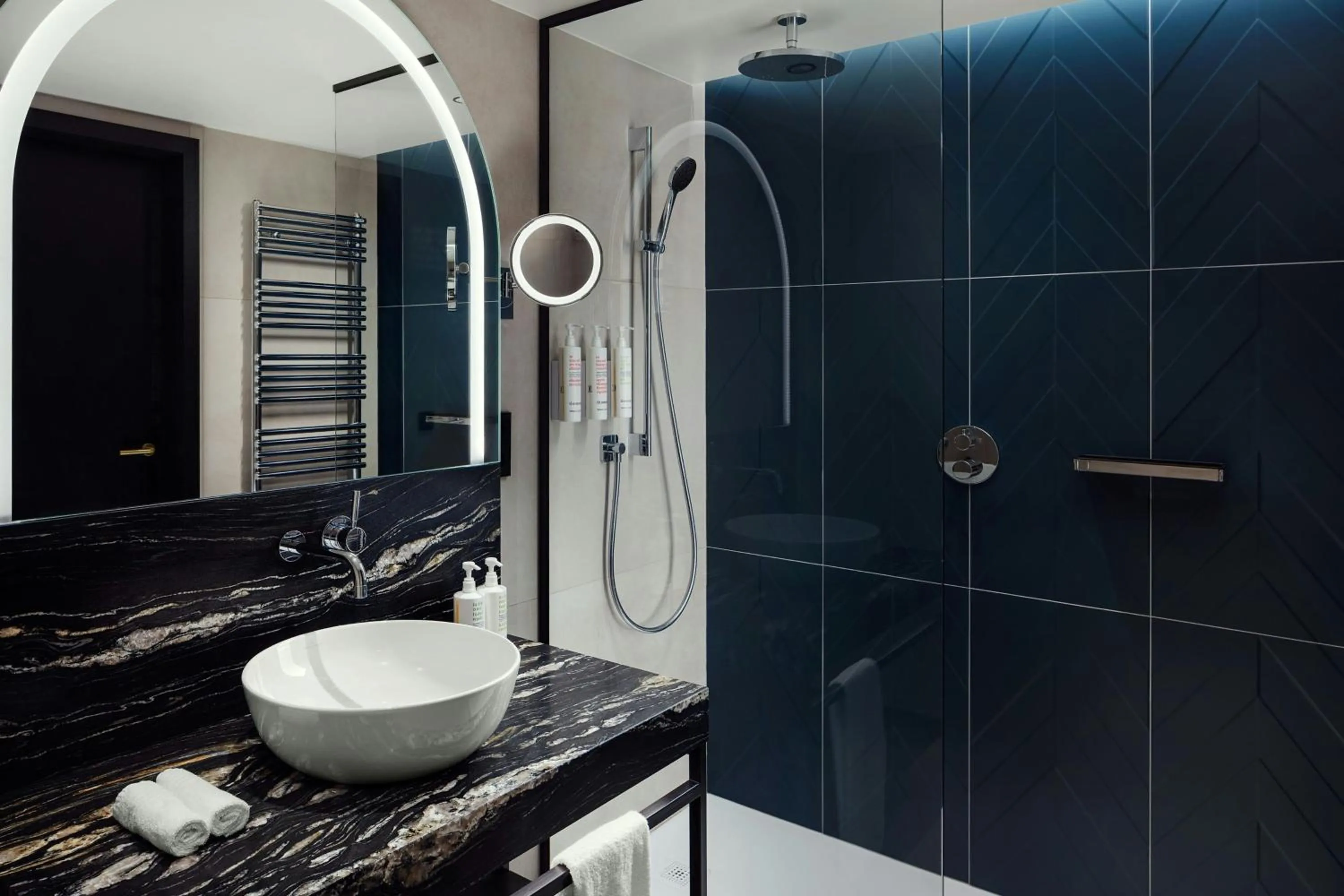 Bathroom in Luxembourg Marriott Hotel Alfa