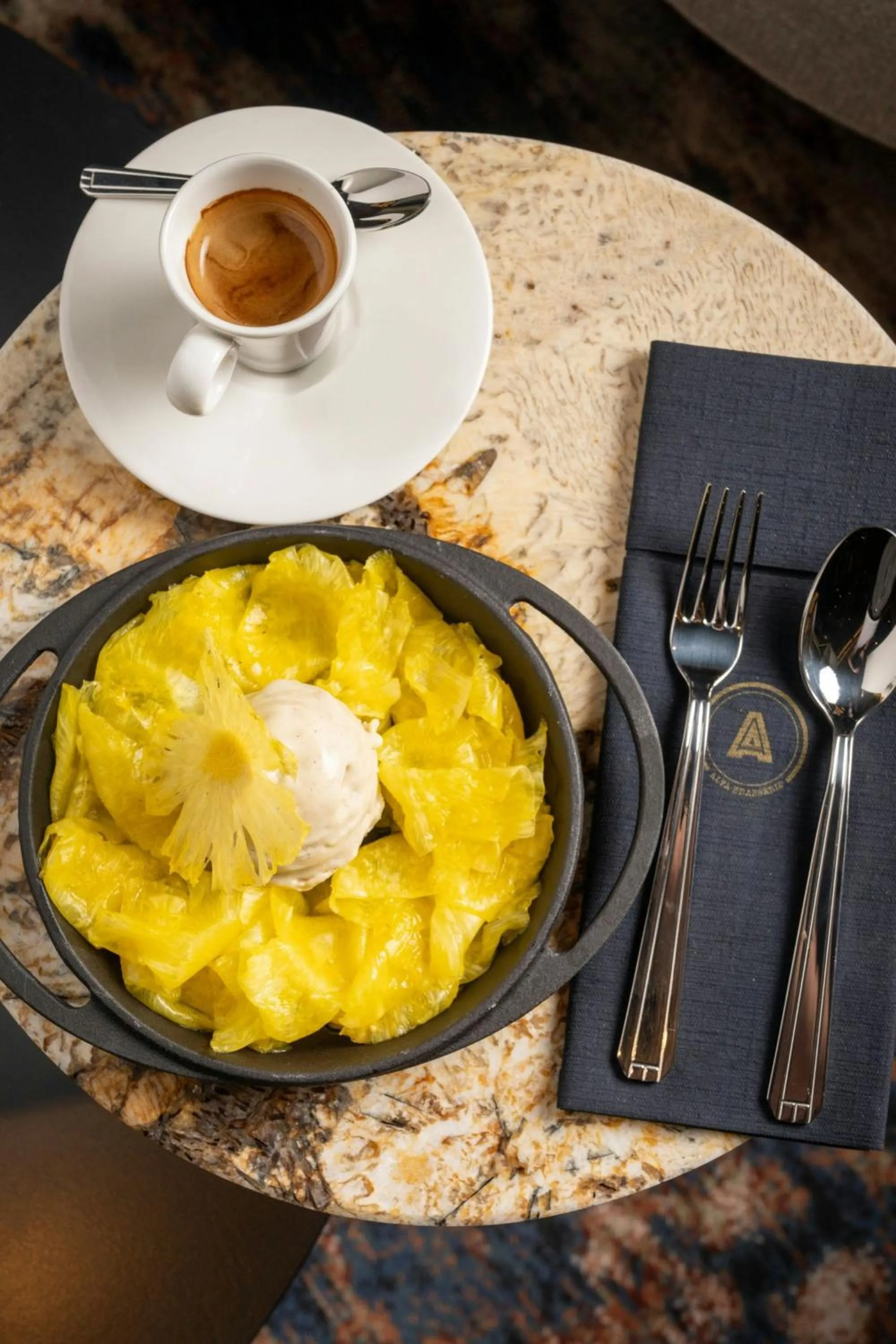 Restaurant/places to eat in Luxembourg Marriott Hotel Alfa