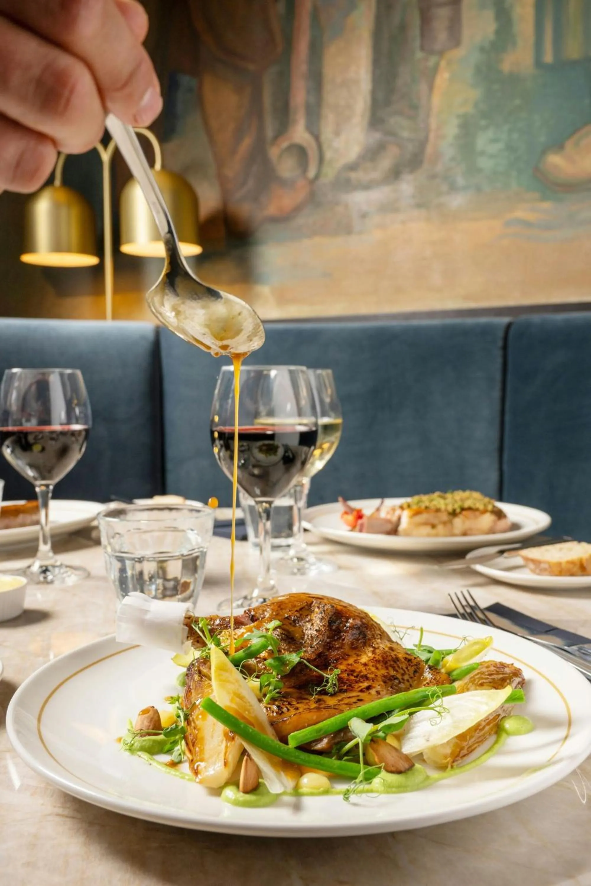 Restaurant/places to eat in Luxembourg Marriott Hotel Alfa