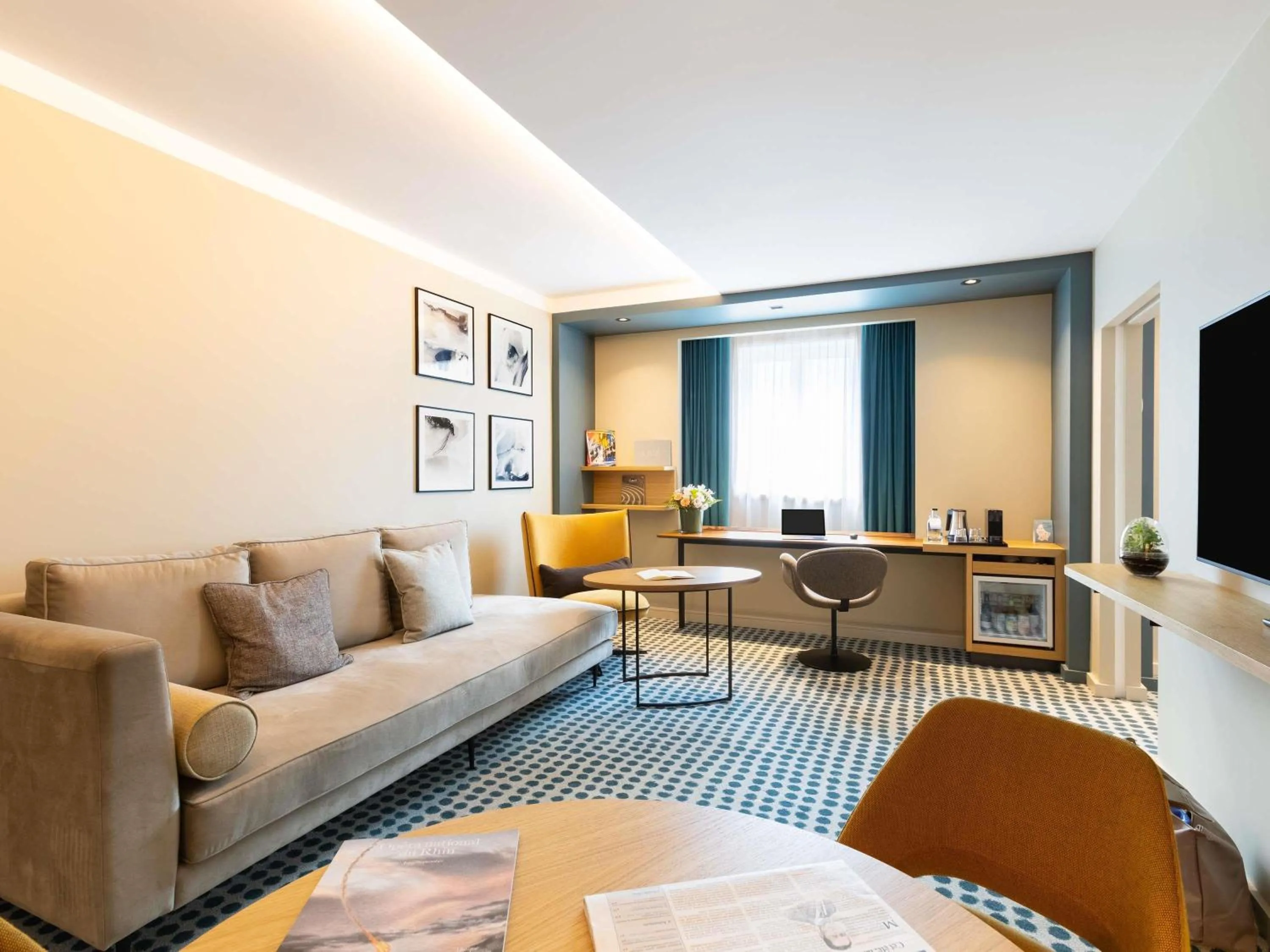 Bedroom in Novotel Luxembourg Kirchberg