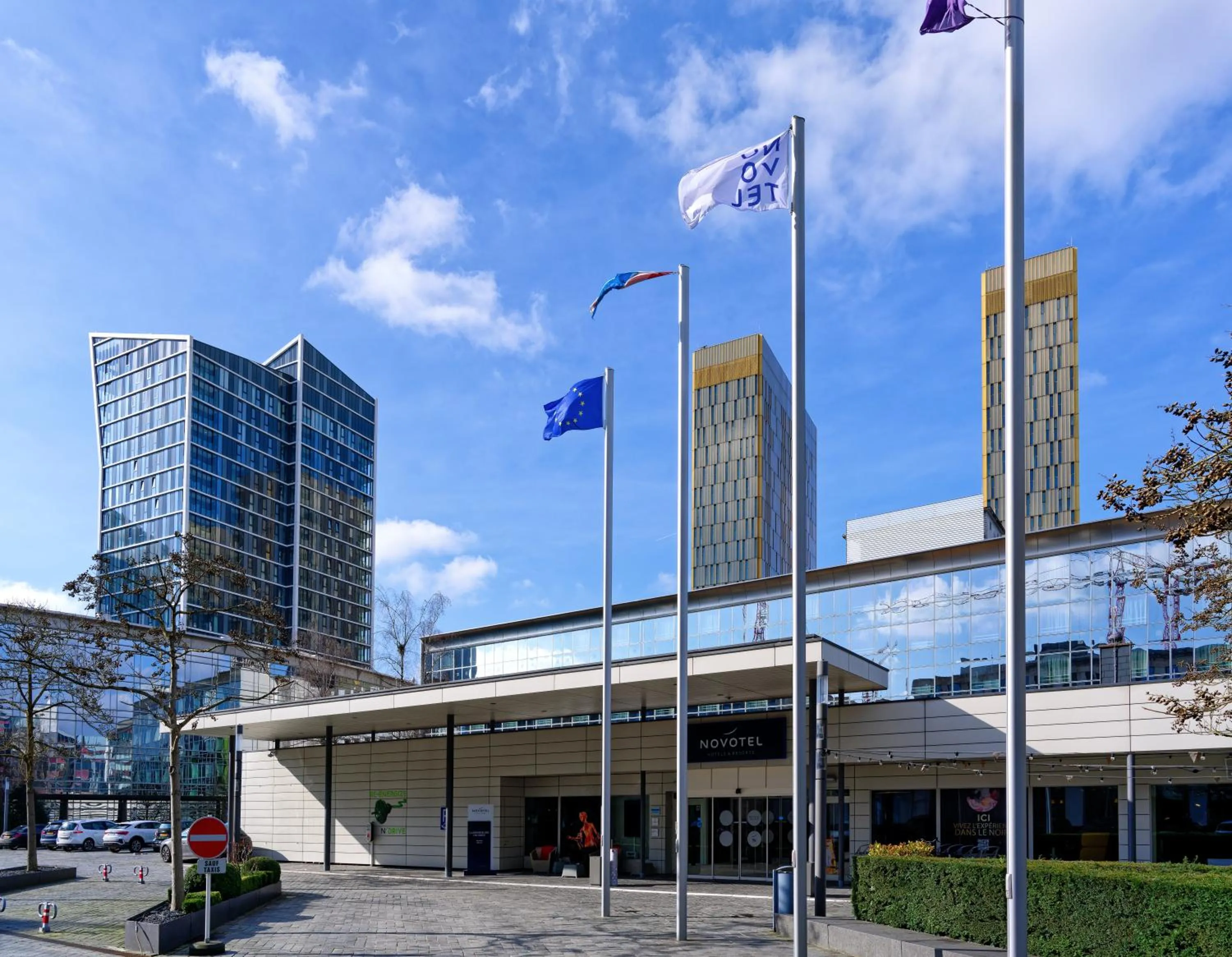 Property building in Novotel Luxembourg Kirchberg