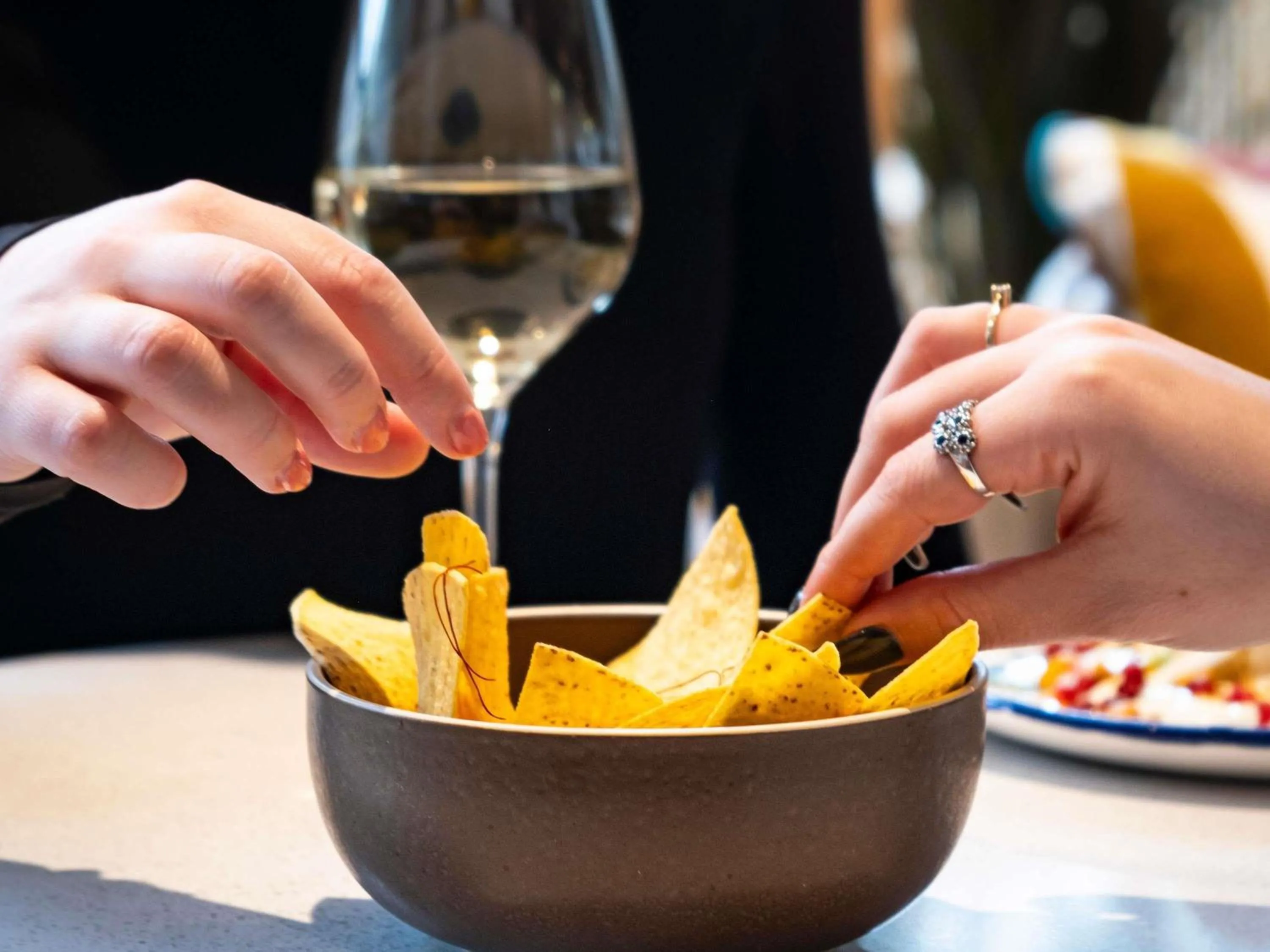 Lounge or bar in Novotel Luxembourg Kirchberg