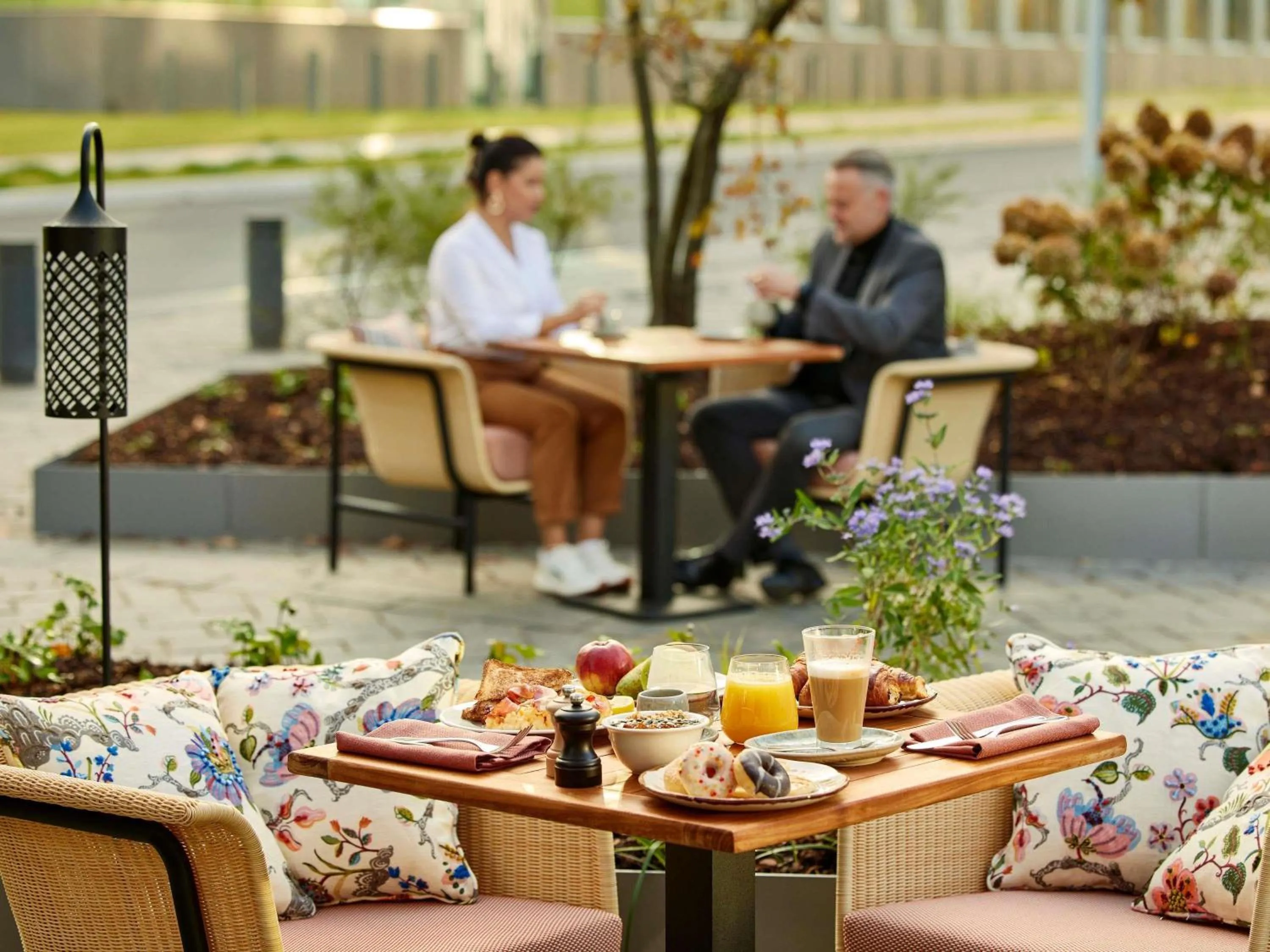 Breakfast in Novotel Luxembourg Kirchberg