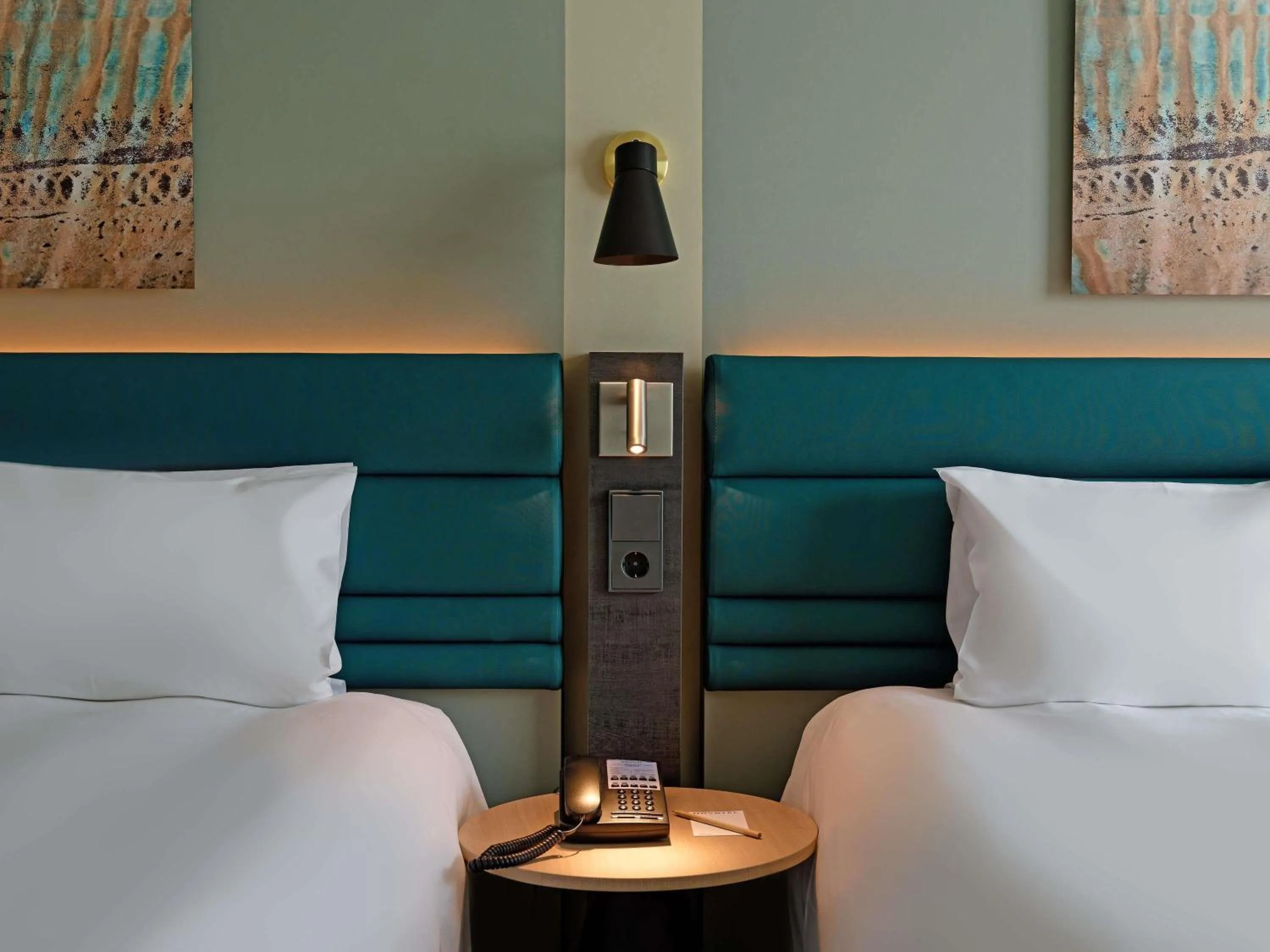 Bedroom, Bed in Novotel Luxembourg Kirchberg