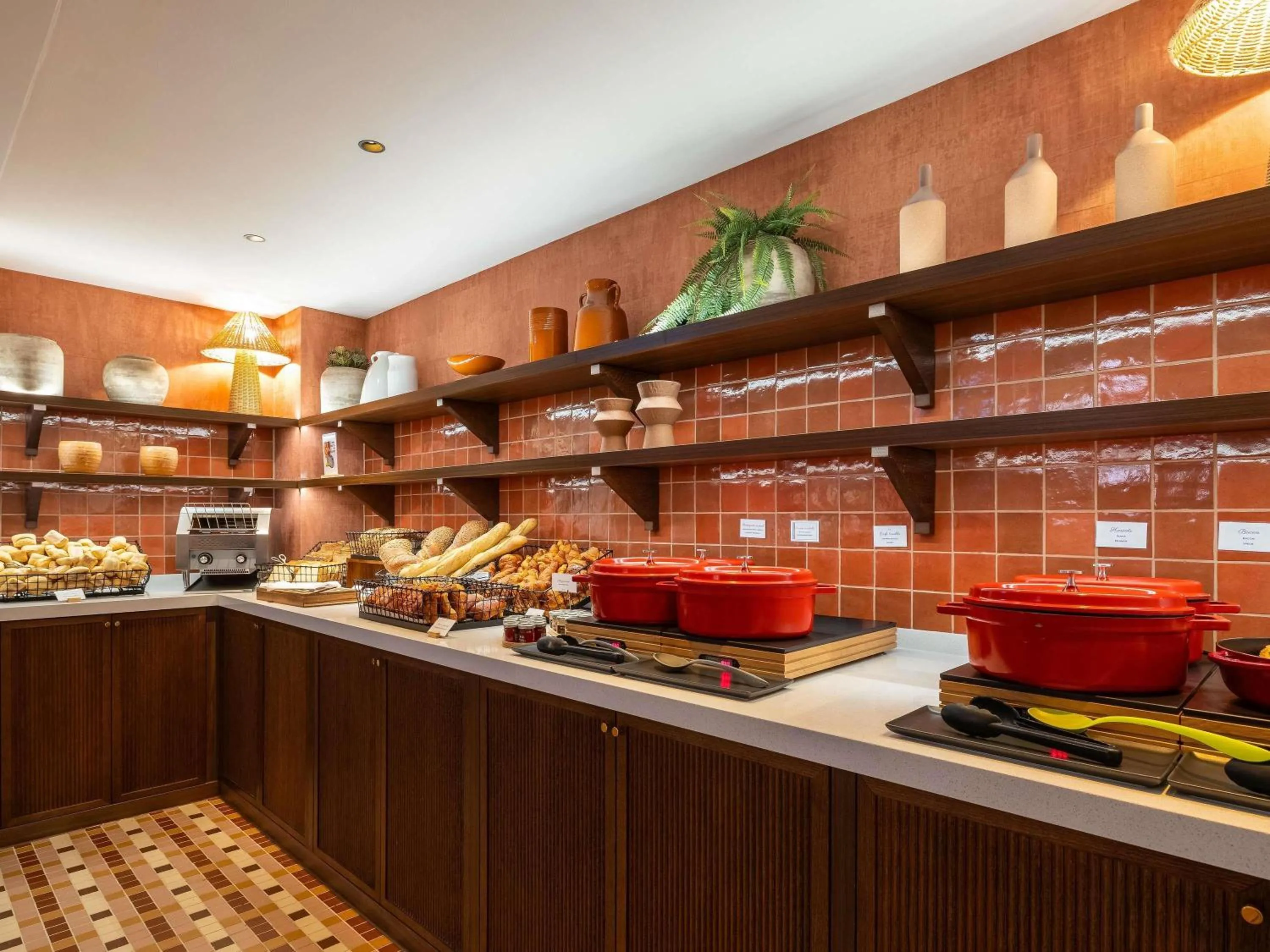 Breakfast in Novotel Luxembourg Kirchberg