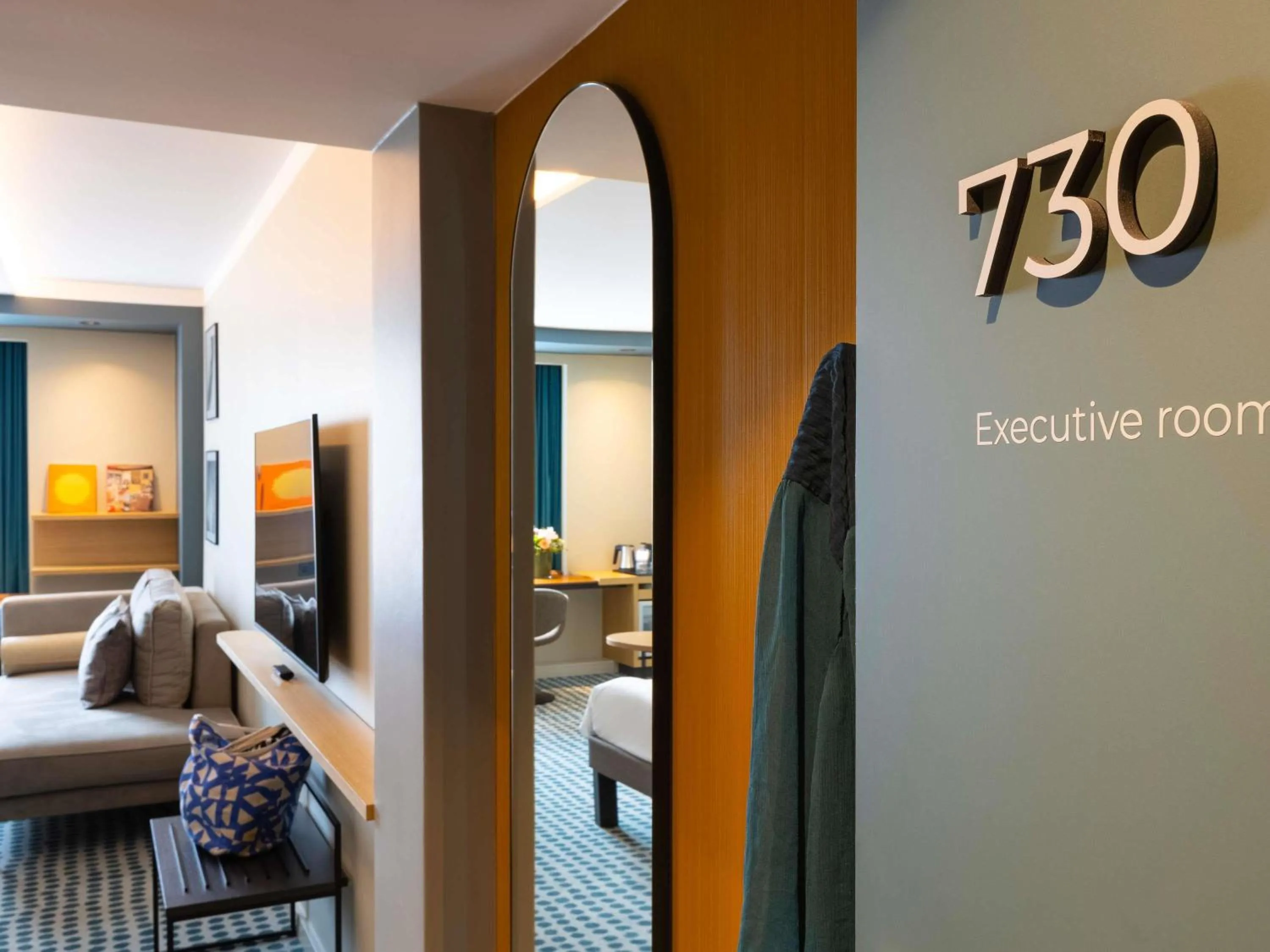 Bedroom in Novotel Luxembourg Kirchberg