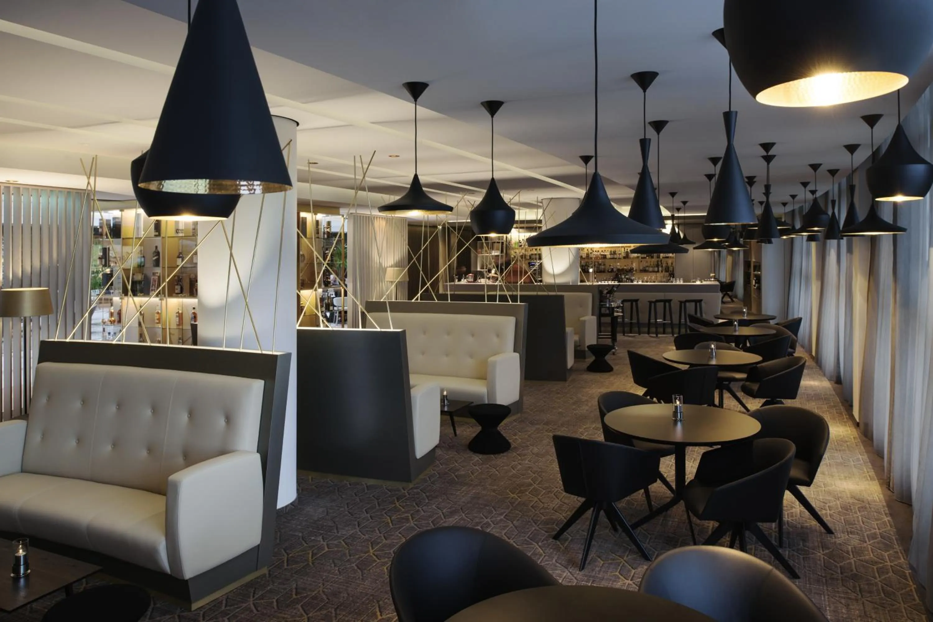 Lounge or bar in Sofitel Luxembourg Europe