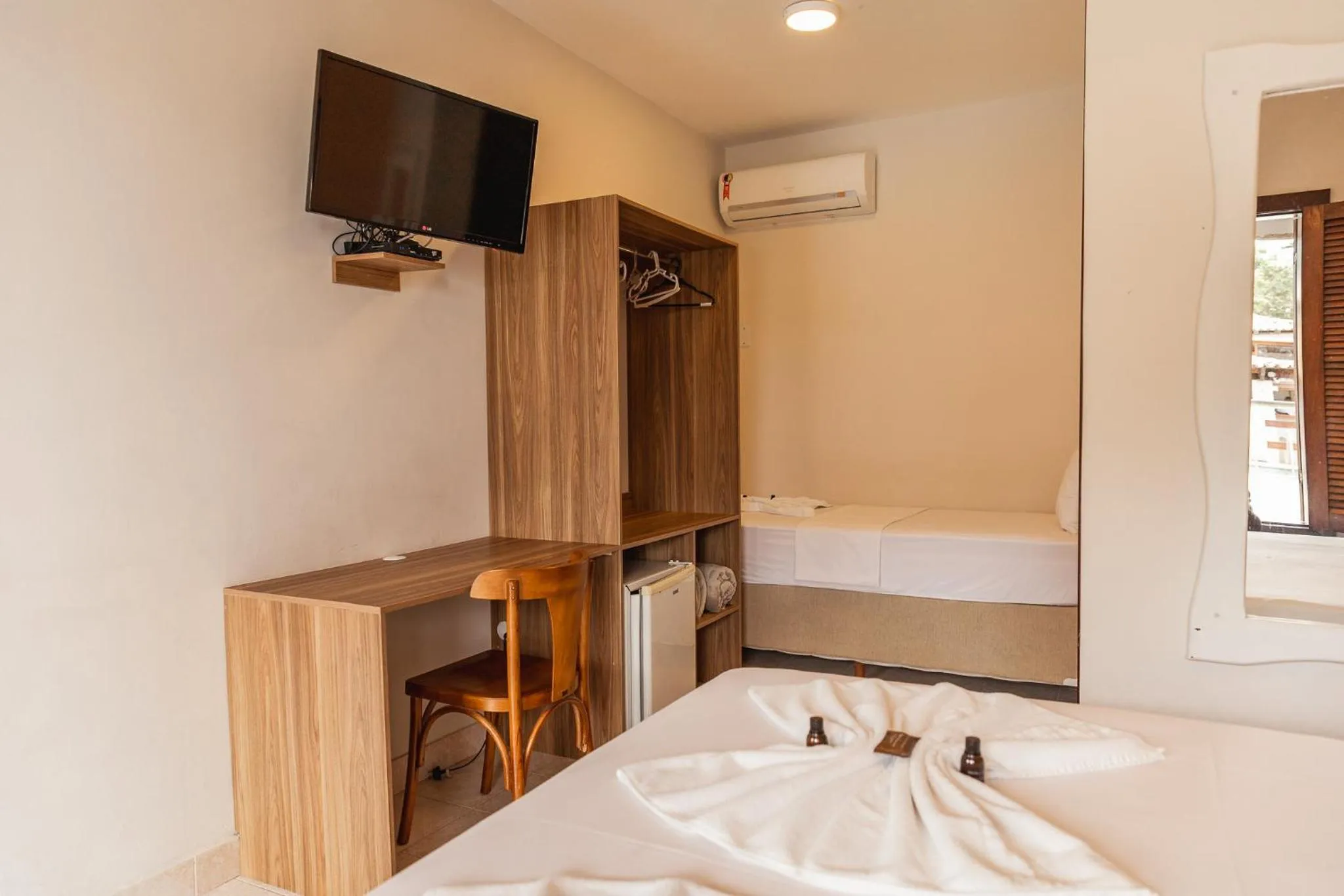 Bedroom, Bed in Pousada Algodão da Praia