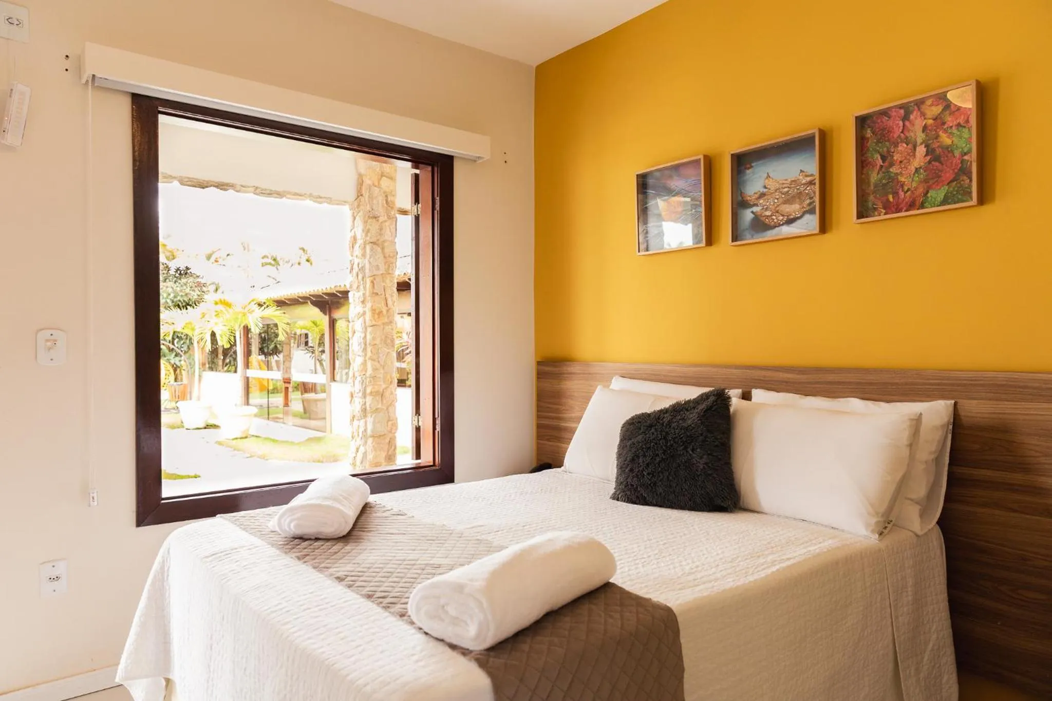 Bedroom, Bed in Pousada Algodão da Praia