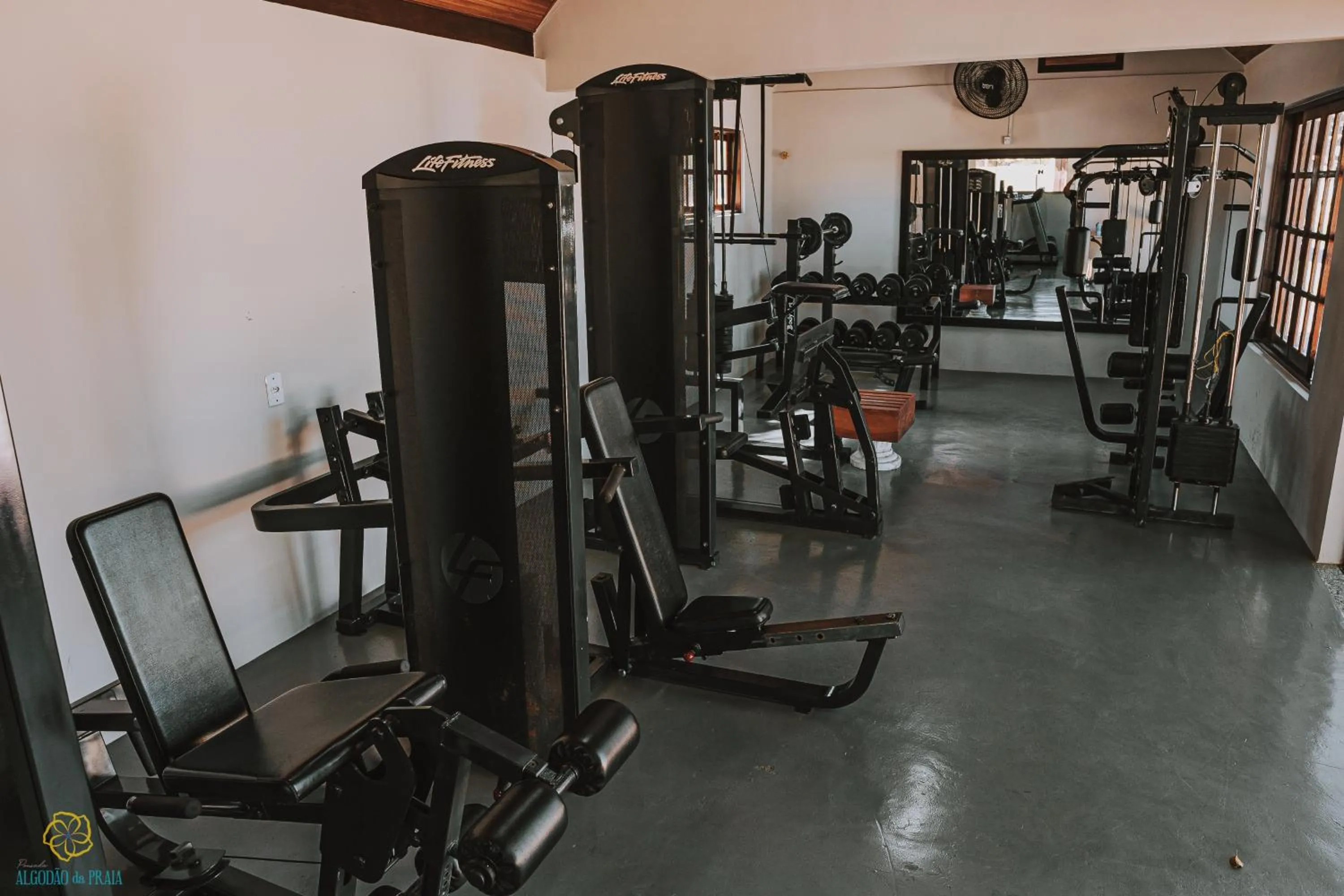 Fitness centre/facilities in Pousada Algodão da Praia