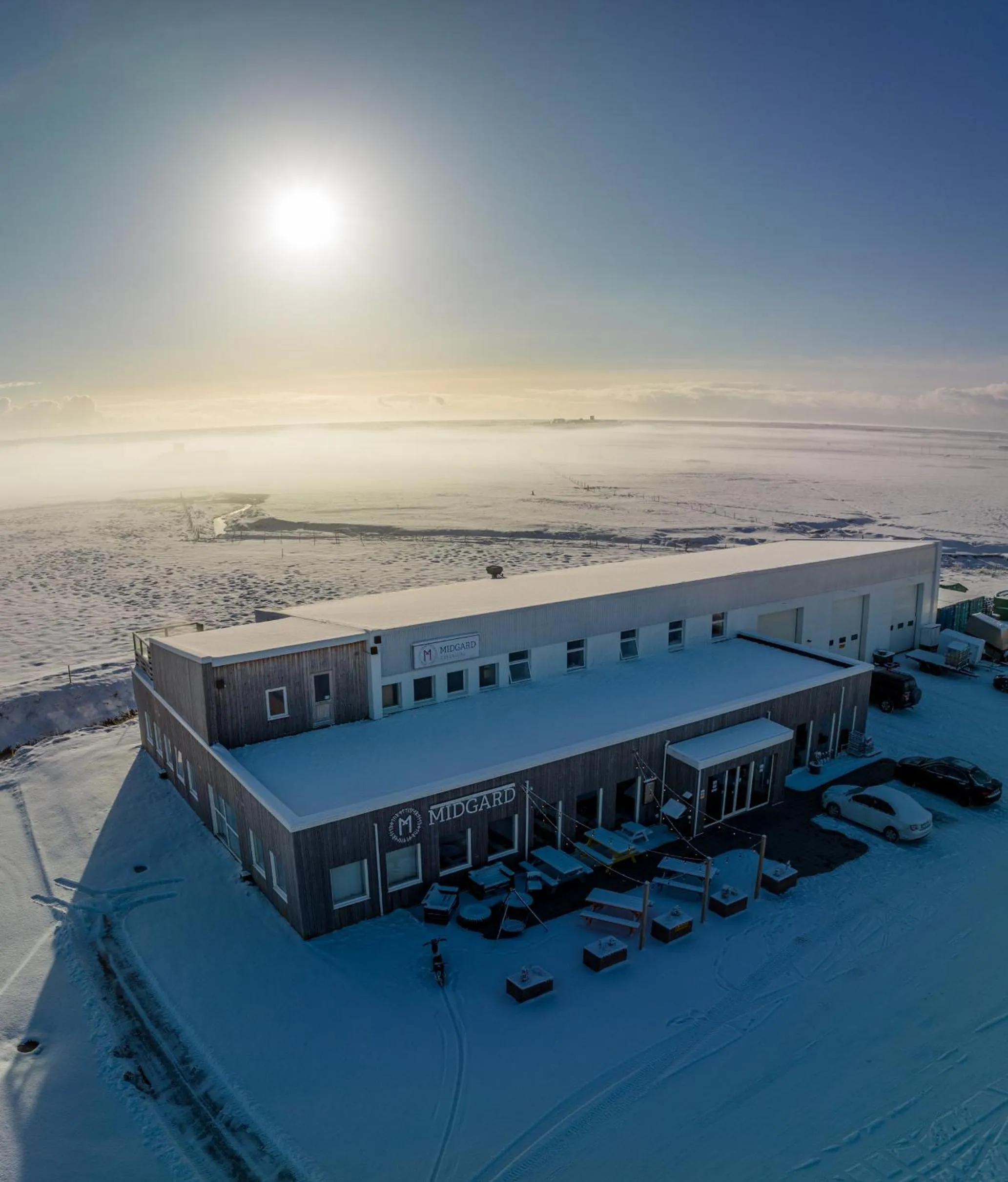 Bird's eye view in Midgard Base Camp