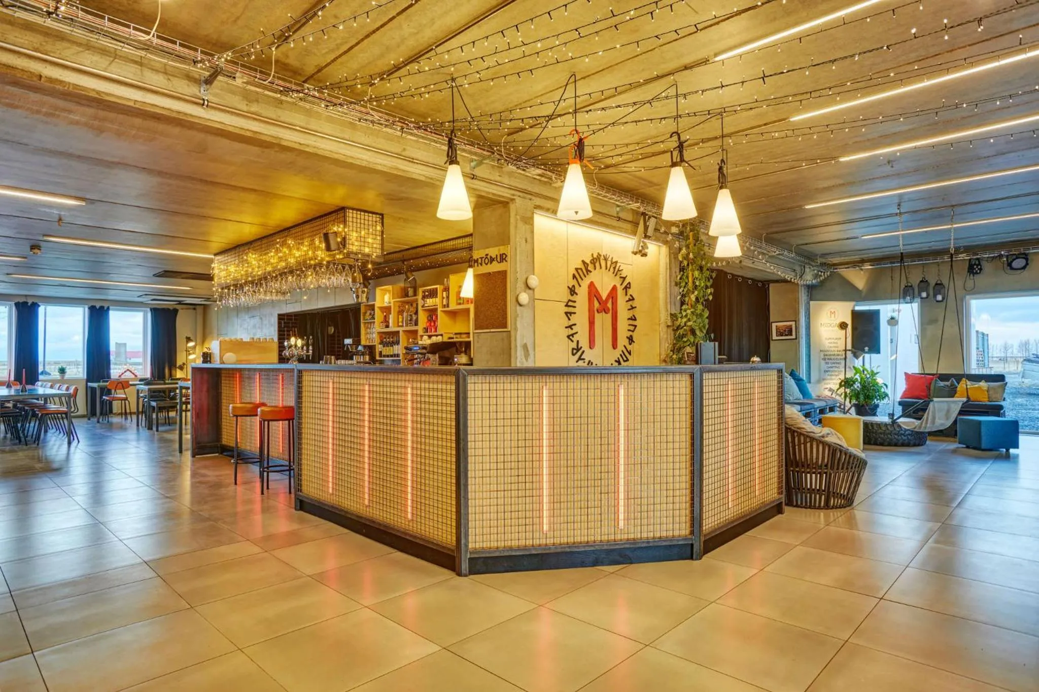 Lobby or reception in Midgard Base Camp