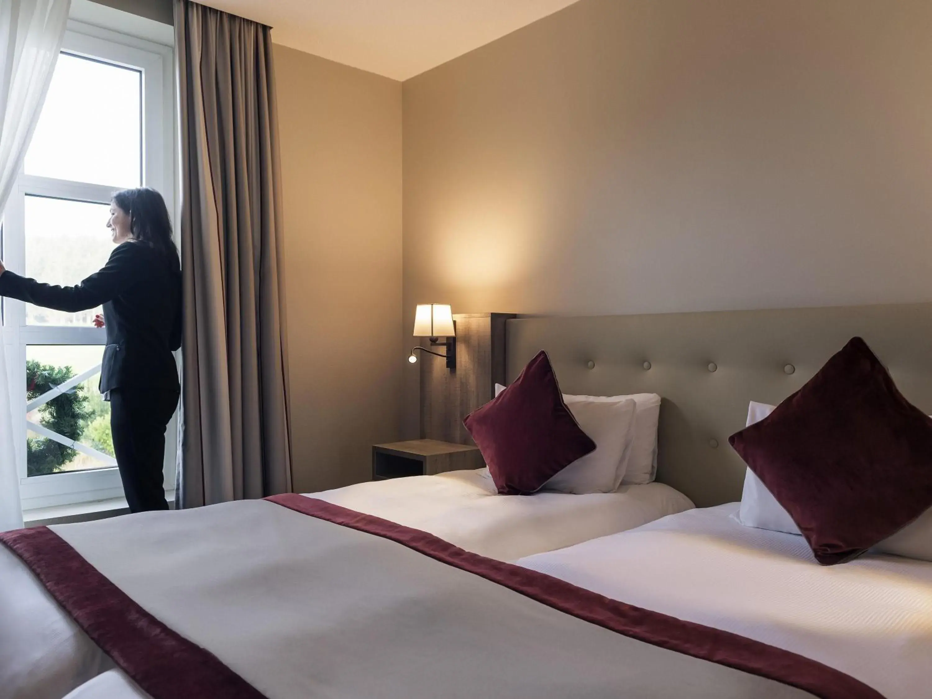 Bedroom, Bed in Mercure Luxembourg Kikuoka Golf & Spa Bedroom, Bed in Mercure Luxembourg Kikuoka Golf & Spa