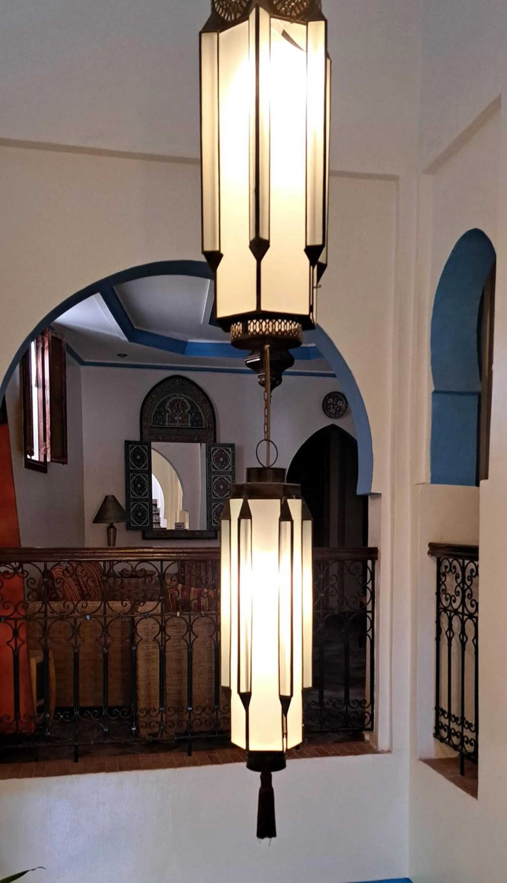 Inner courtyard view in Dar Yakout