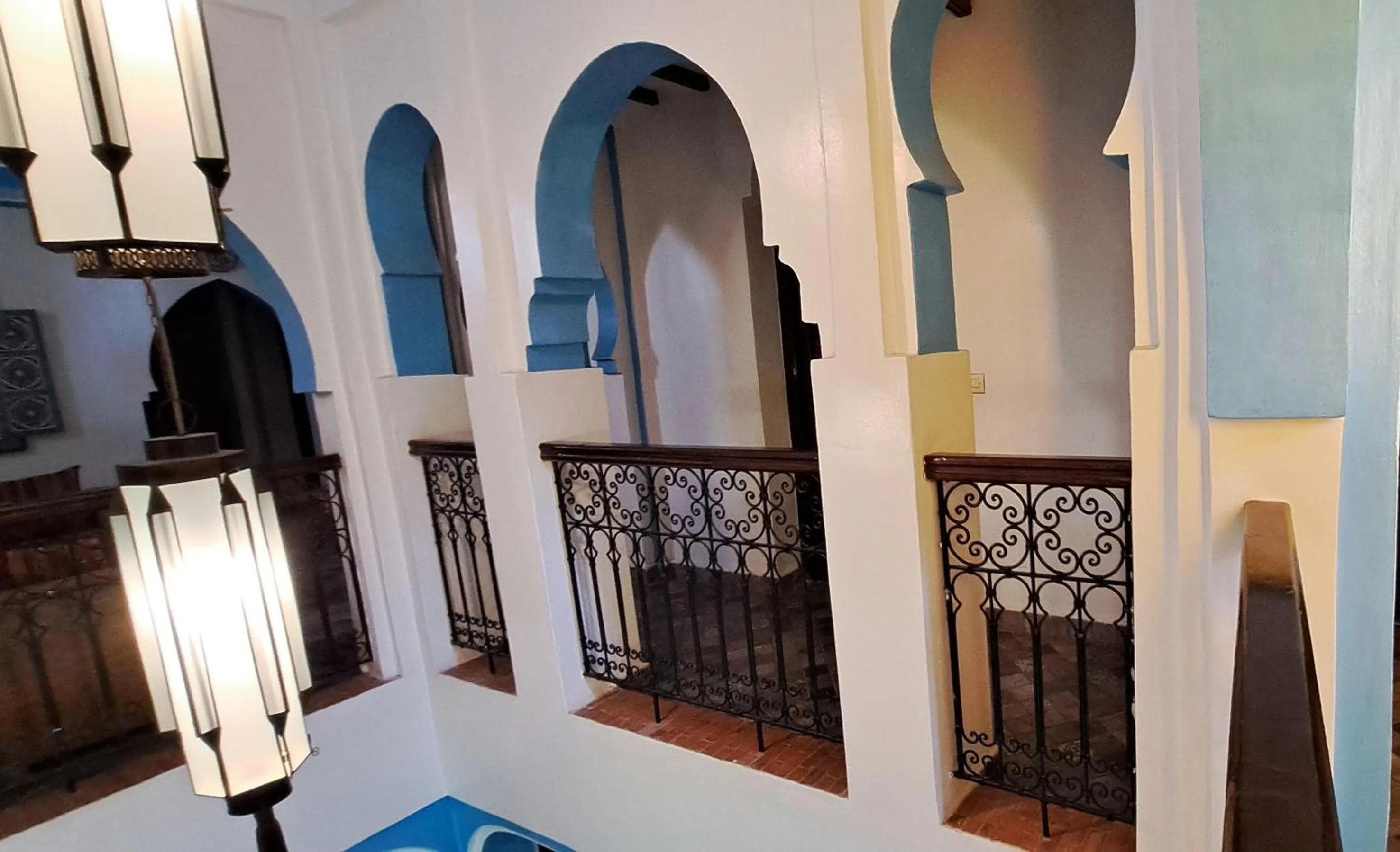 Inner courtyard view in Dar Yakout